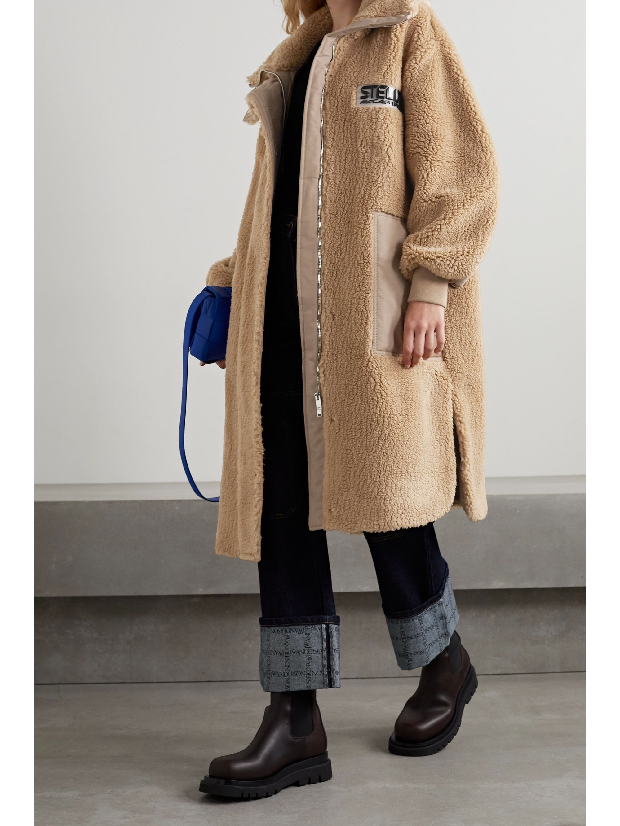 Stella mccartney shearling jacket Clearance