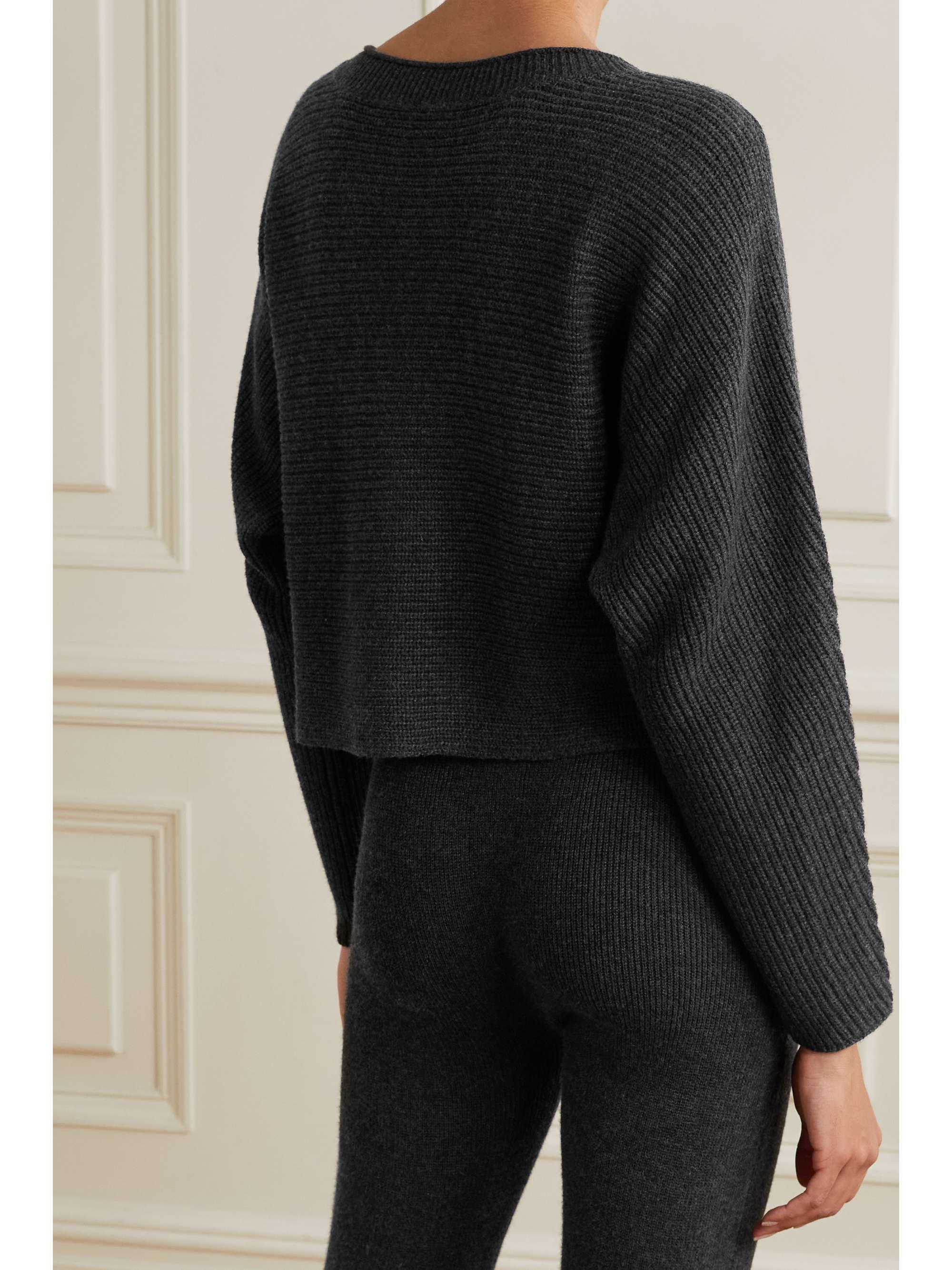 LE ORE Lodi ribbed-knit sweater