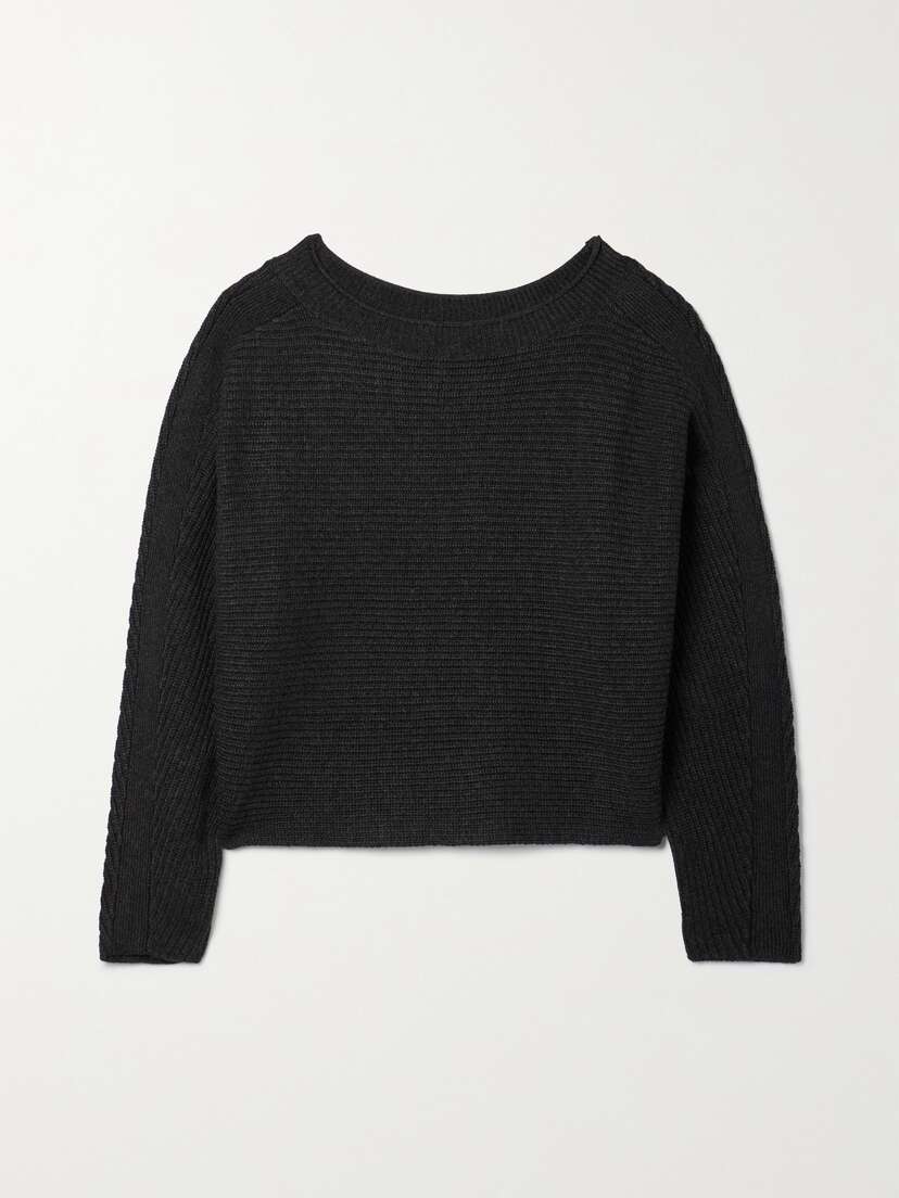LE ORE Lodi Ribbed-knit Sweater - x large