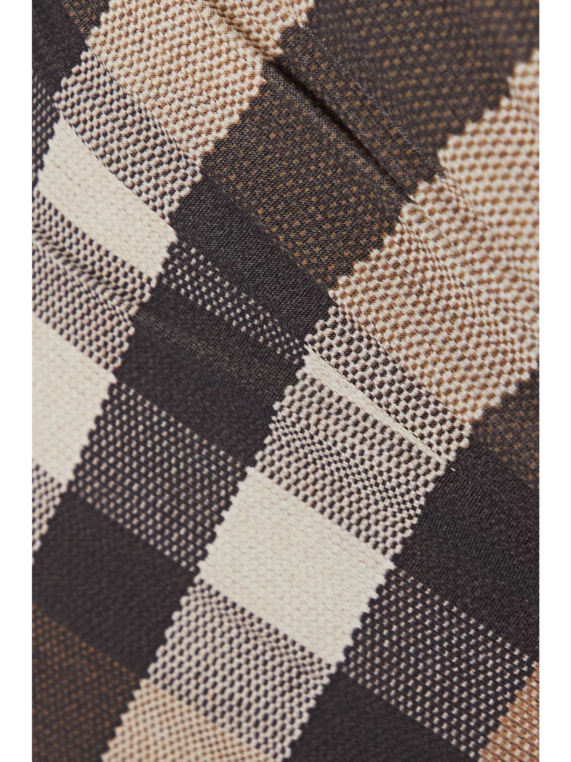 BURBERRY Checked stretch-jersey leggings