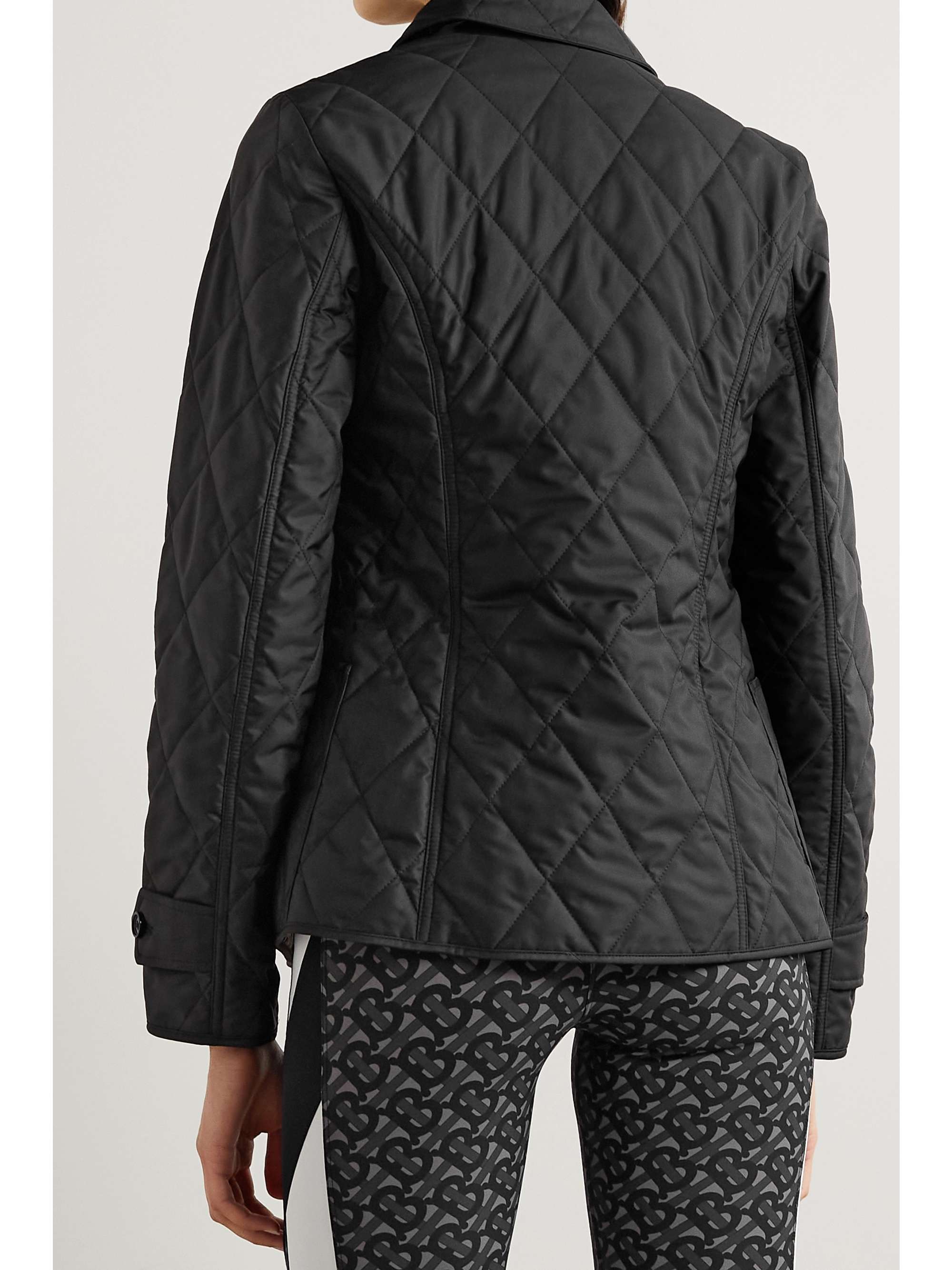 BURBERRY Quilted shell jacket