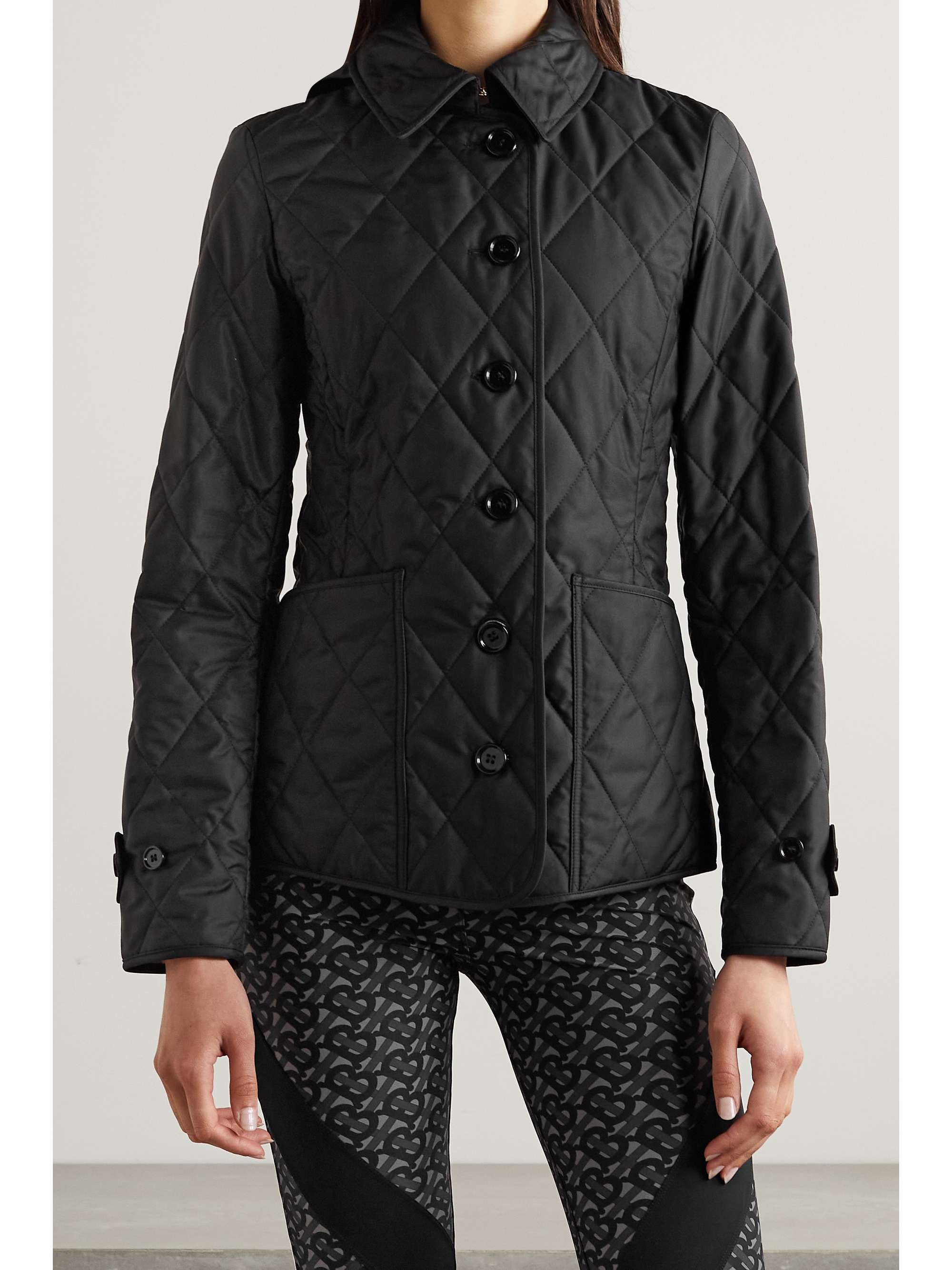 BURBERRY Quilted shell jacket
