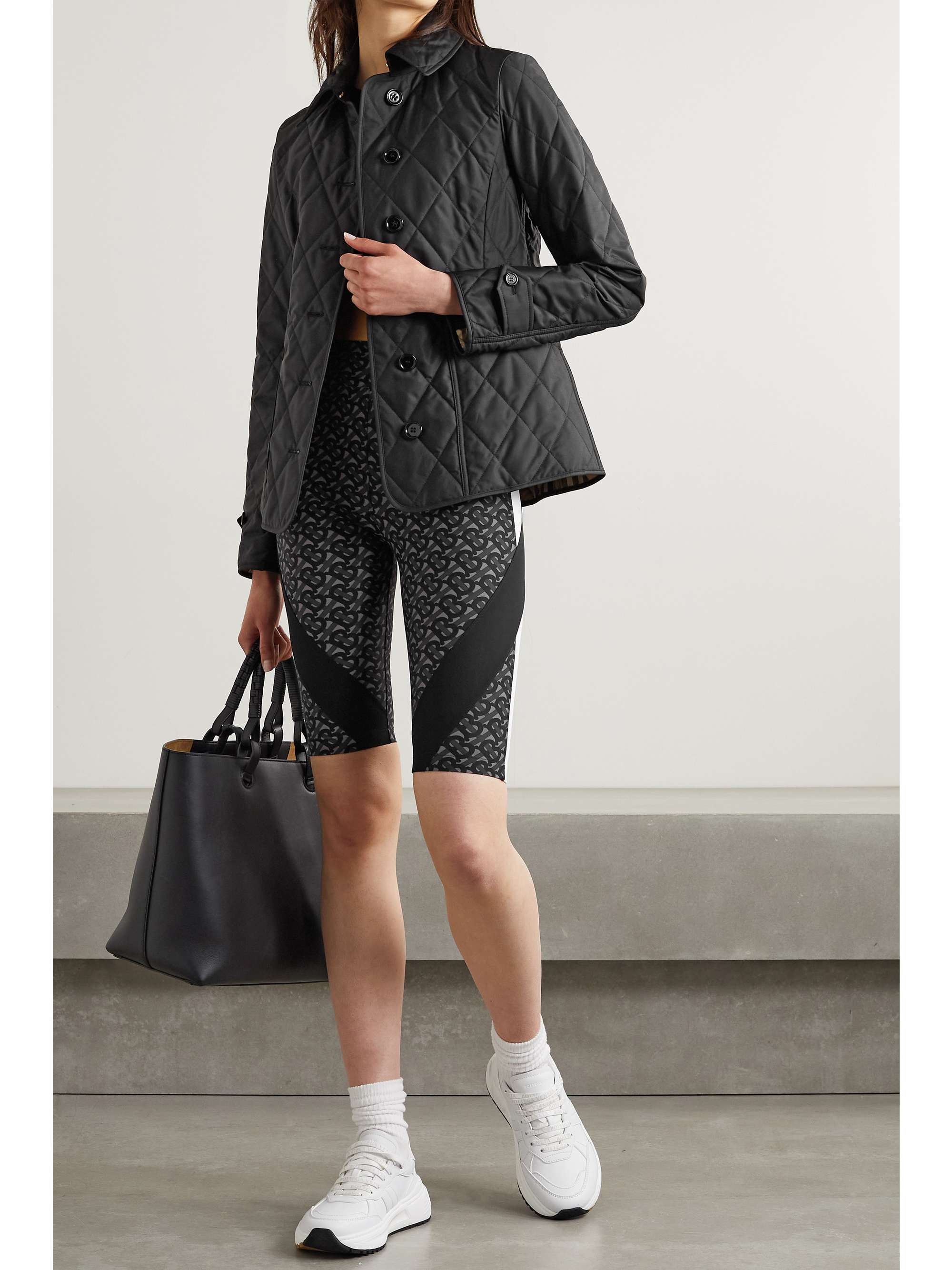 BURBERRY Quilted shell jacket