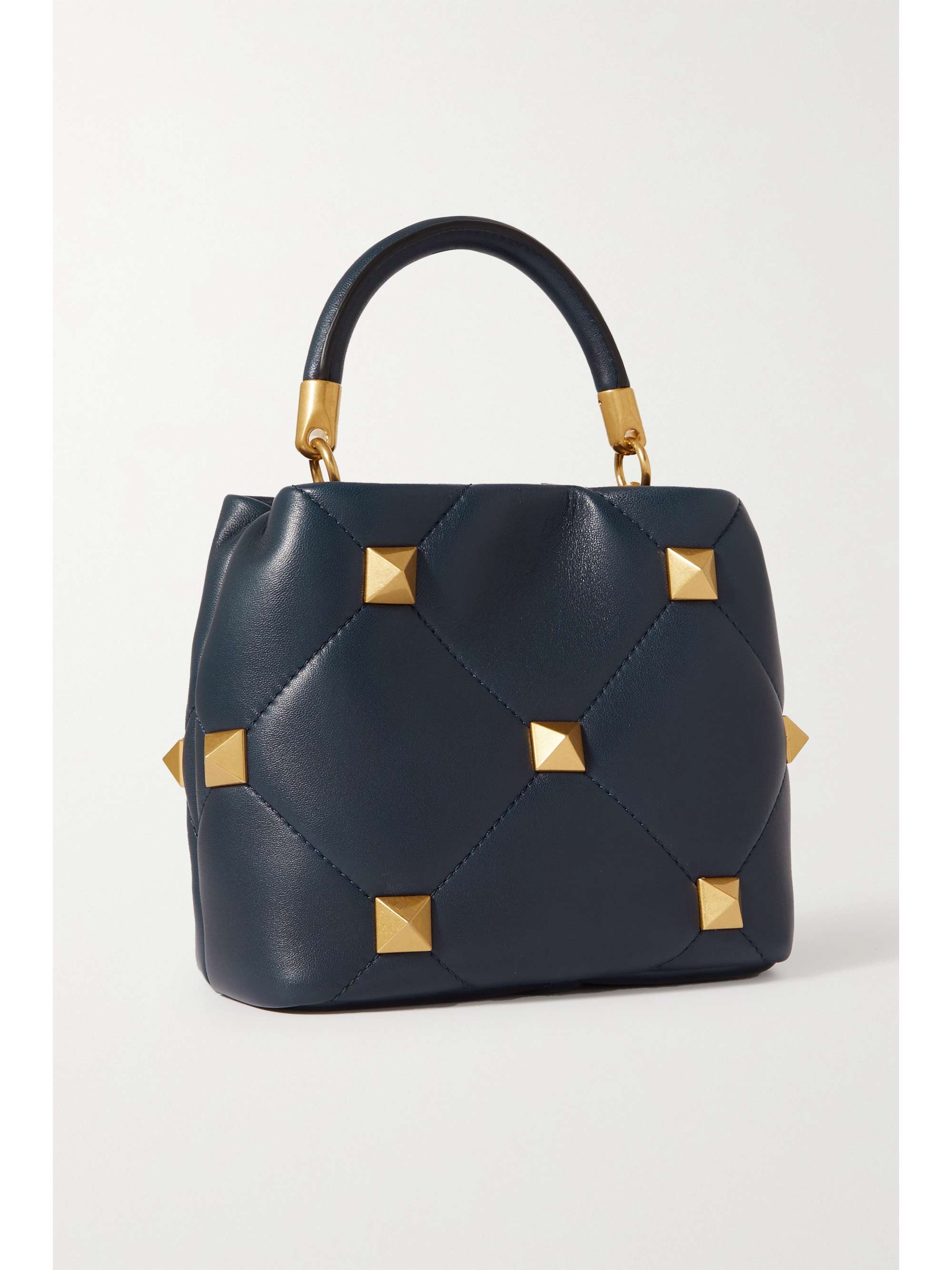 VALENTINO GARAVANI Valentino Garavani Roman Stud mini quilted leather tote