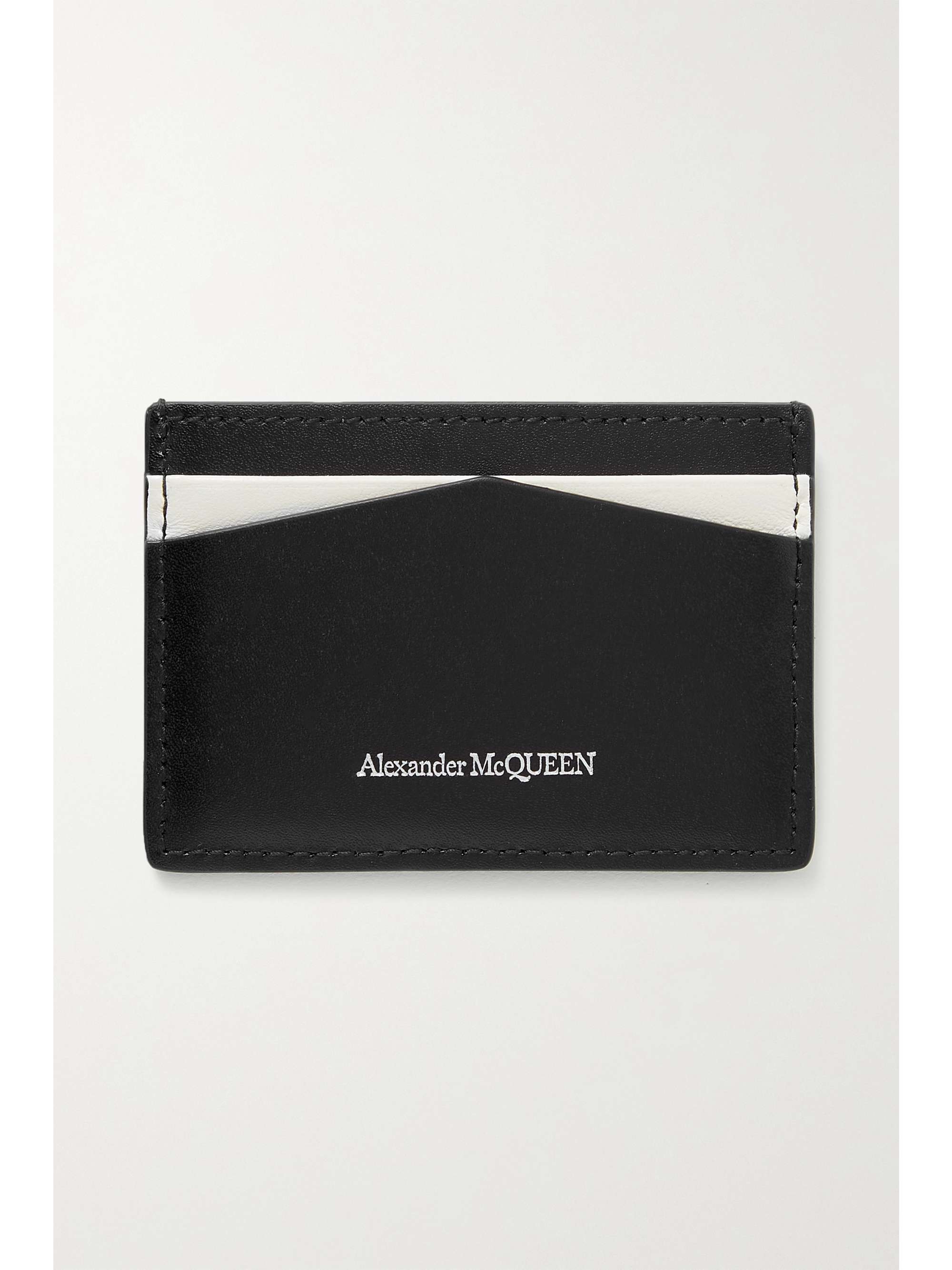 Printed leather cardholder Printed leather cardholder