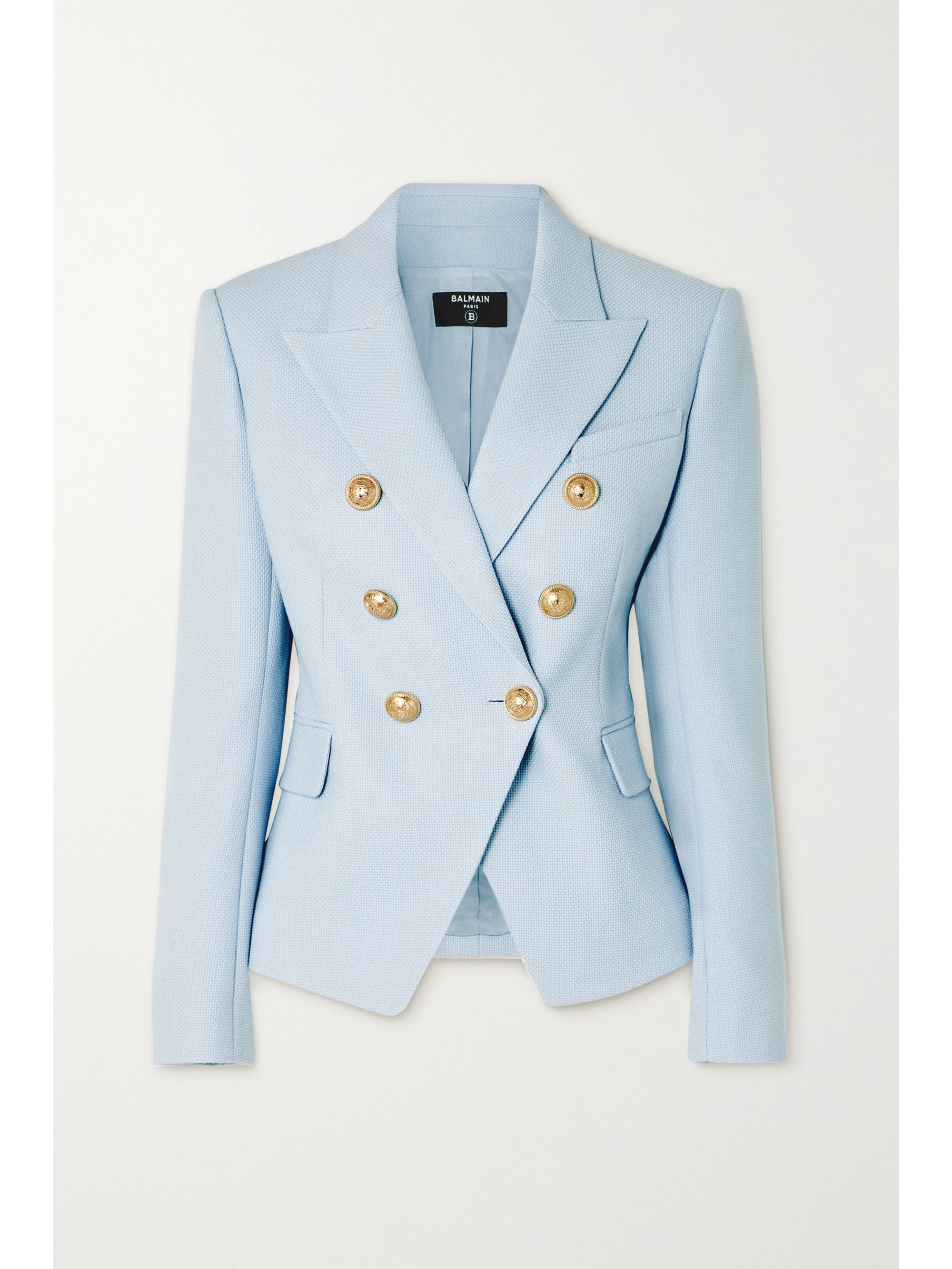 Blue balmain blazer Clearance