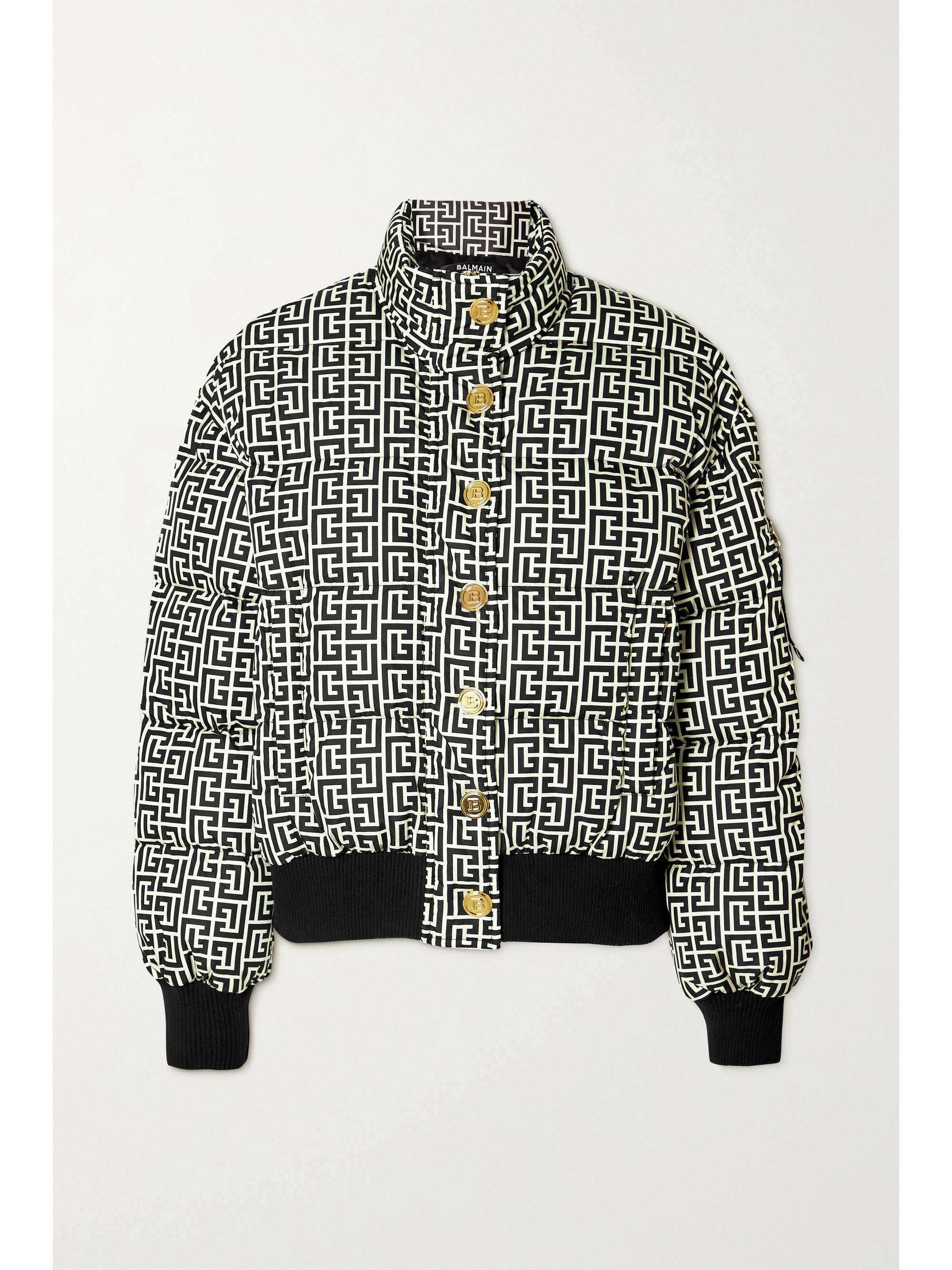 balmain bubble jacket