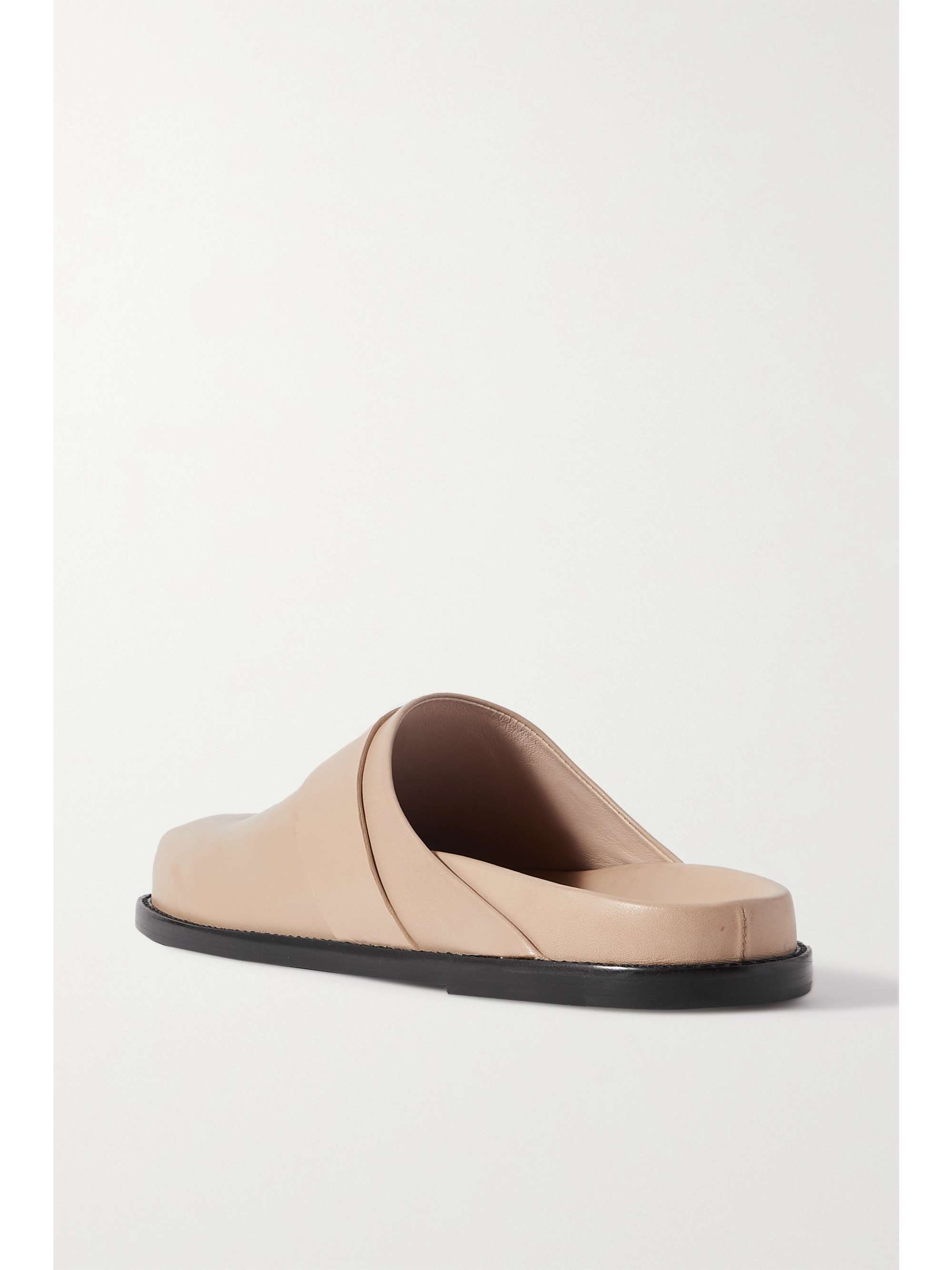 PORTE u0026 PAIRE + Frankie Shop leather slippers | NET-A-PORTER