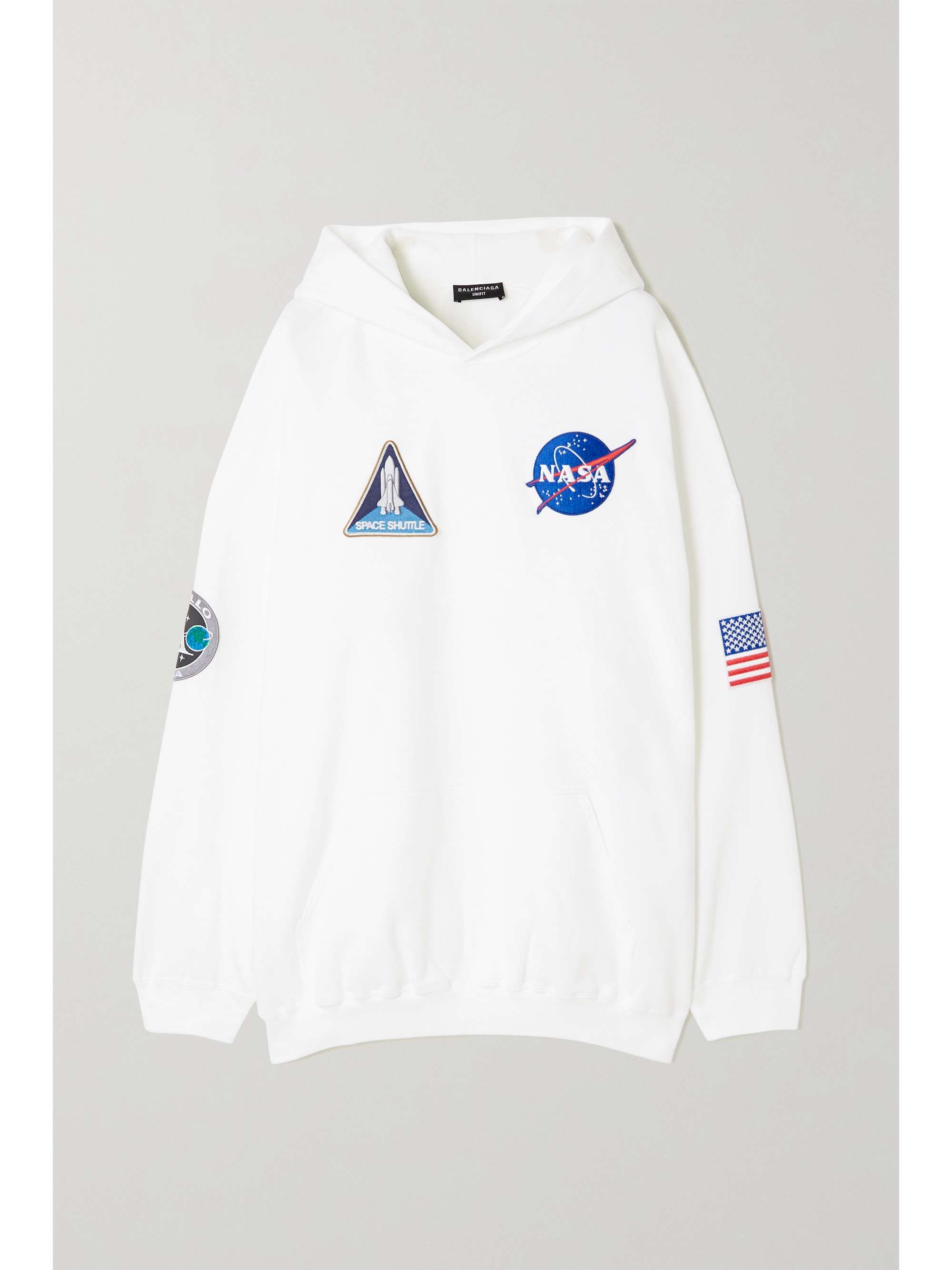 nasa jersey hoodie