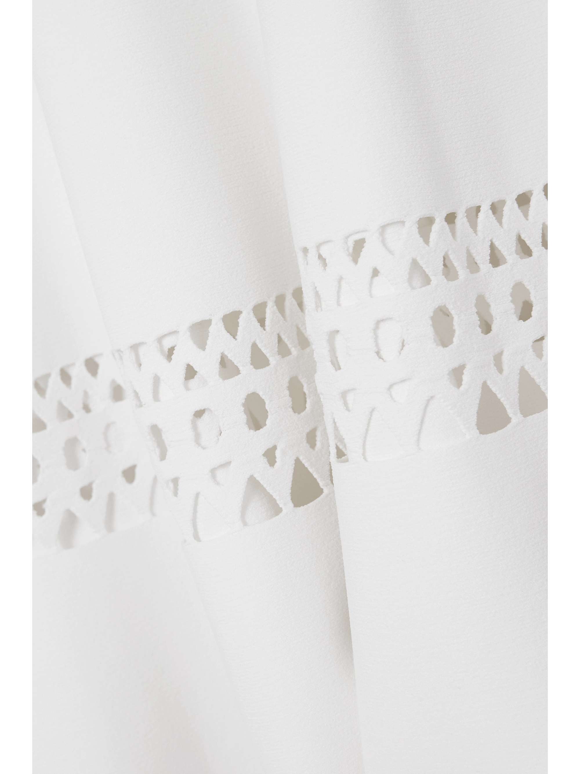 ALAÏA Editions laser-cut stretch-knit mini dress