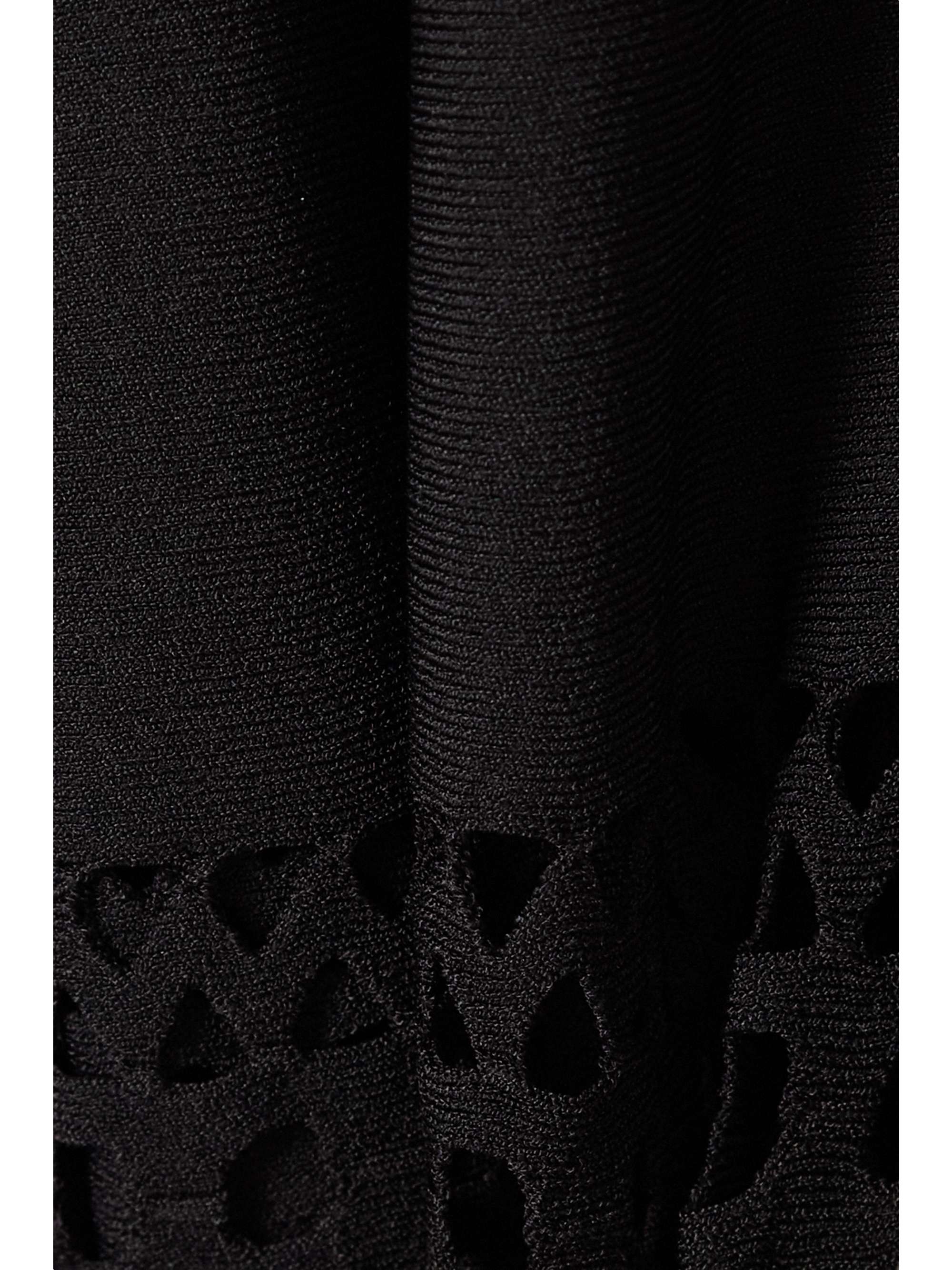 ALAÏA Mini-robe en mailles stretch découpée au laser Editions