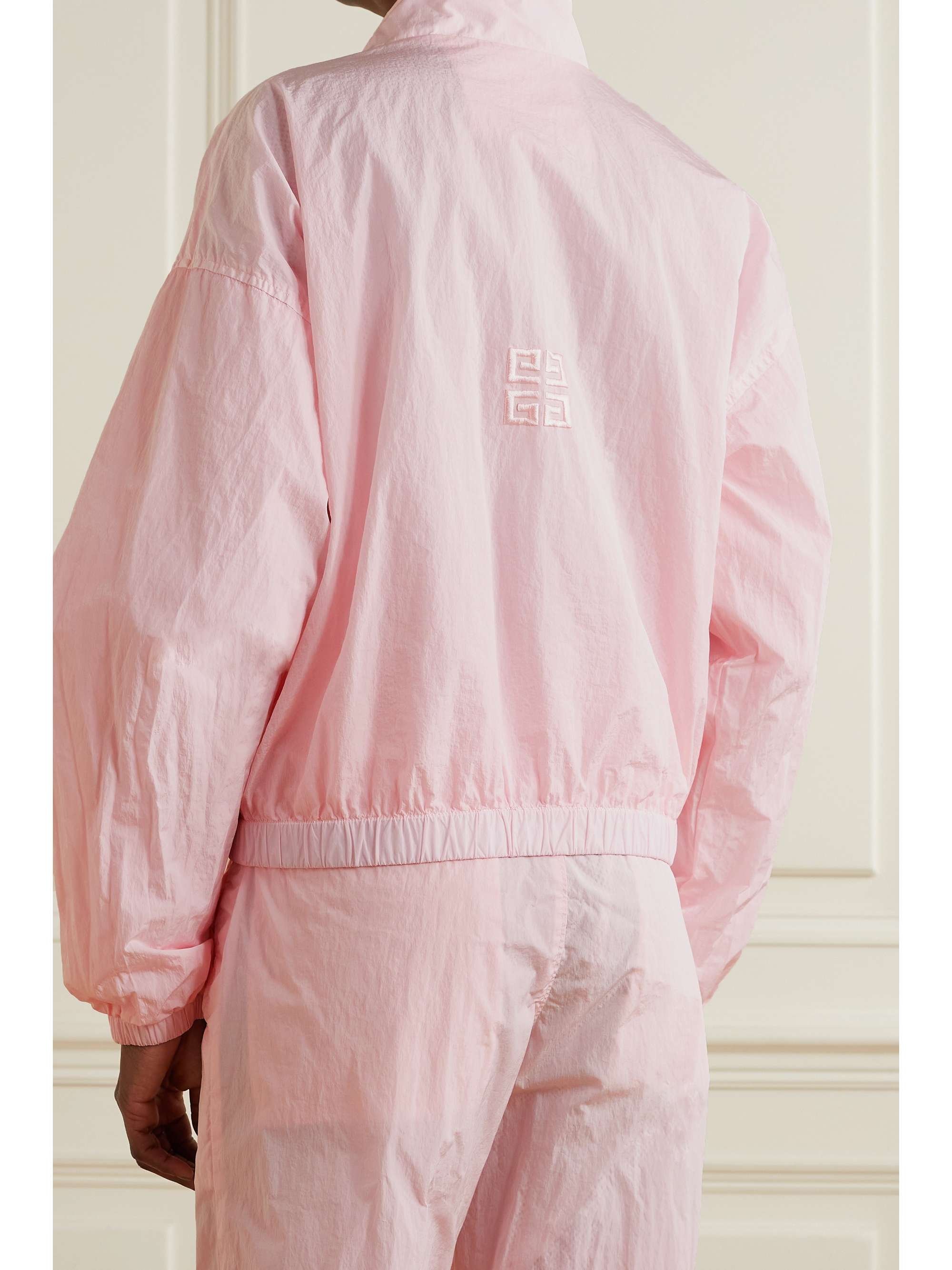 GIVENCHY Embroidered shell track jacket