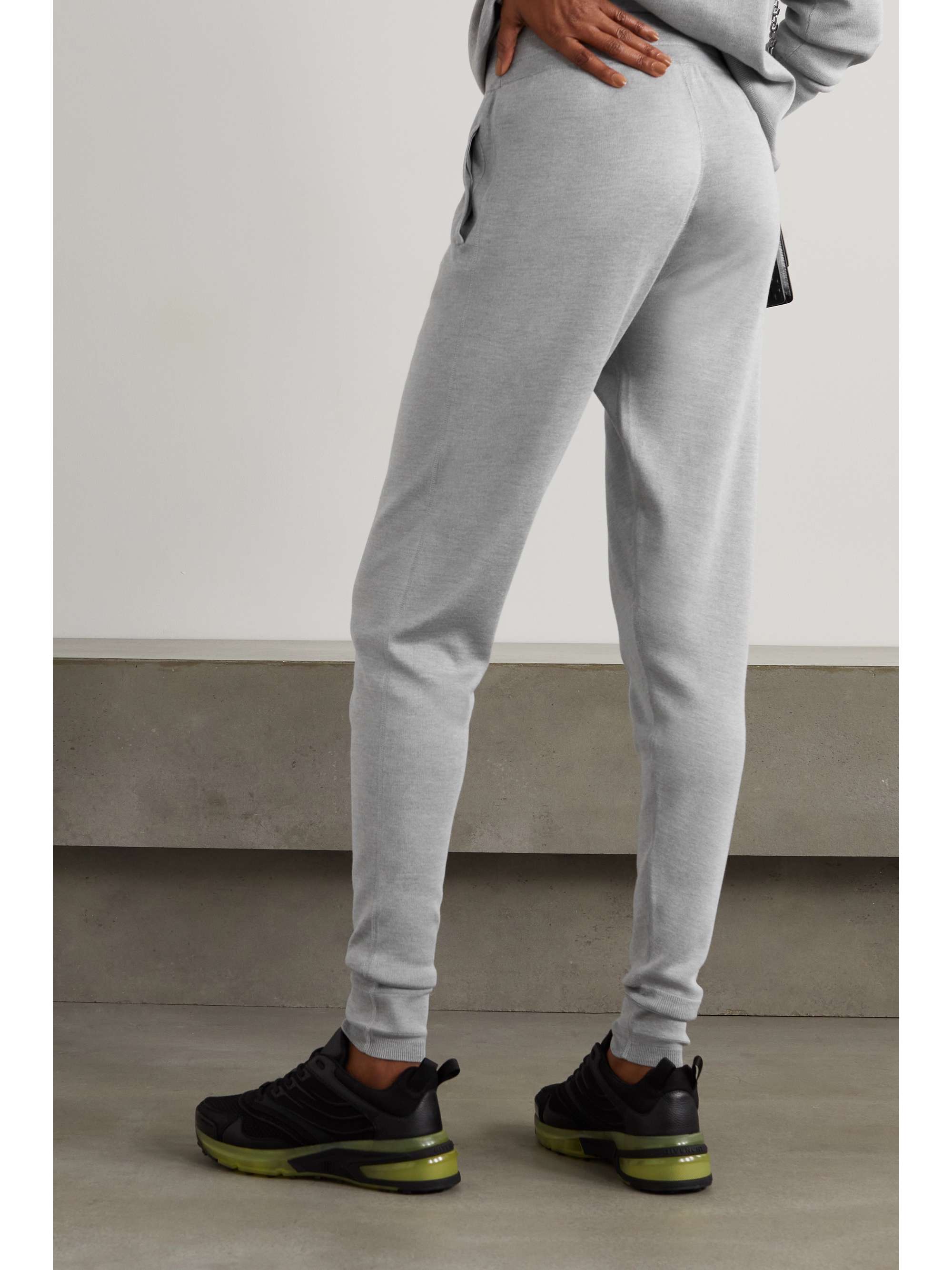 GIVENCHY Embroidered silk track pants NETAPORTER