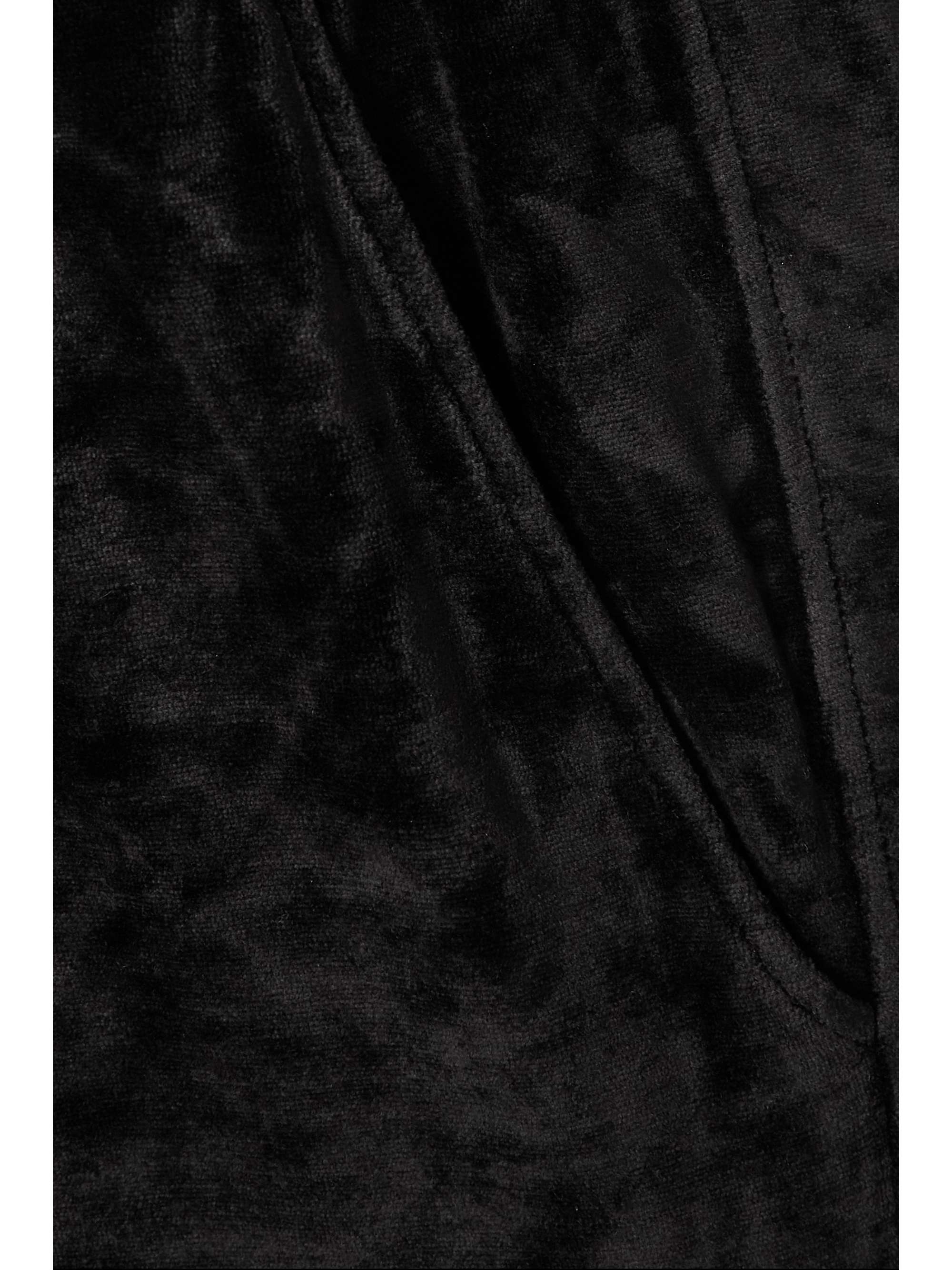 GIVENCHY Stretch-velvet track pants