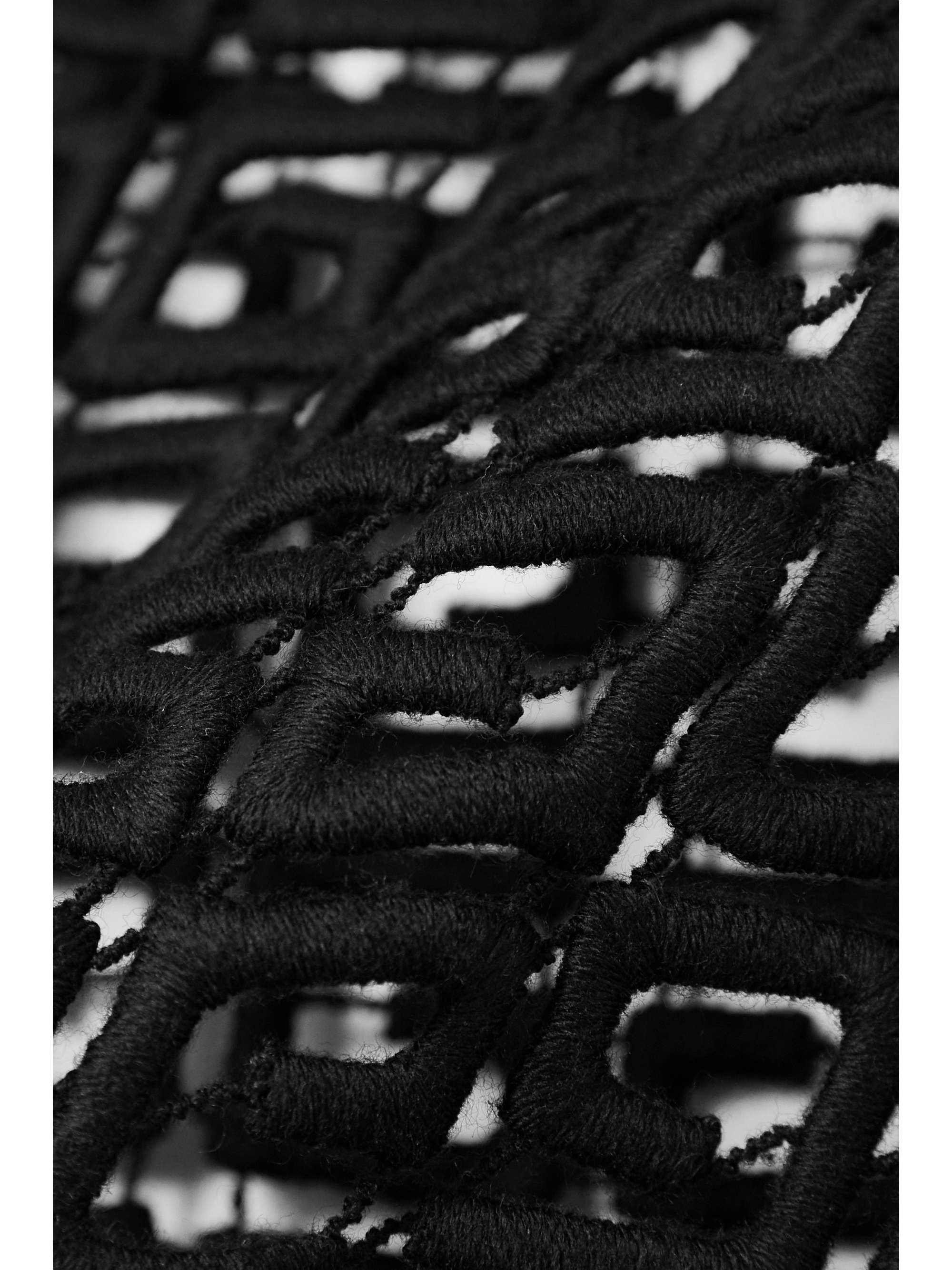 GIVENCHY Wool-blend guipure lace jacket