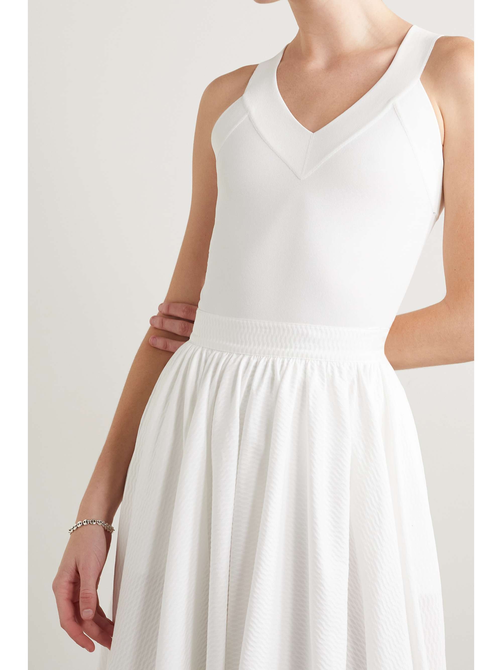 ALAÏA Stretch-knit bodysuit
