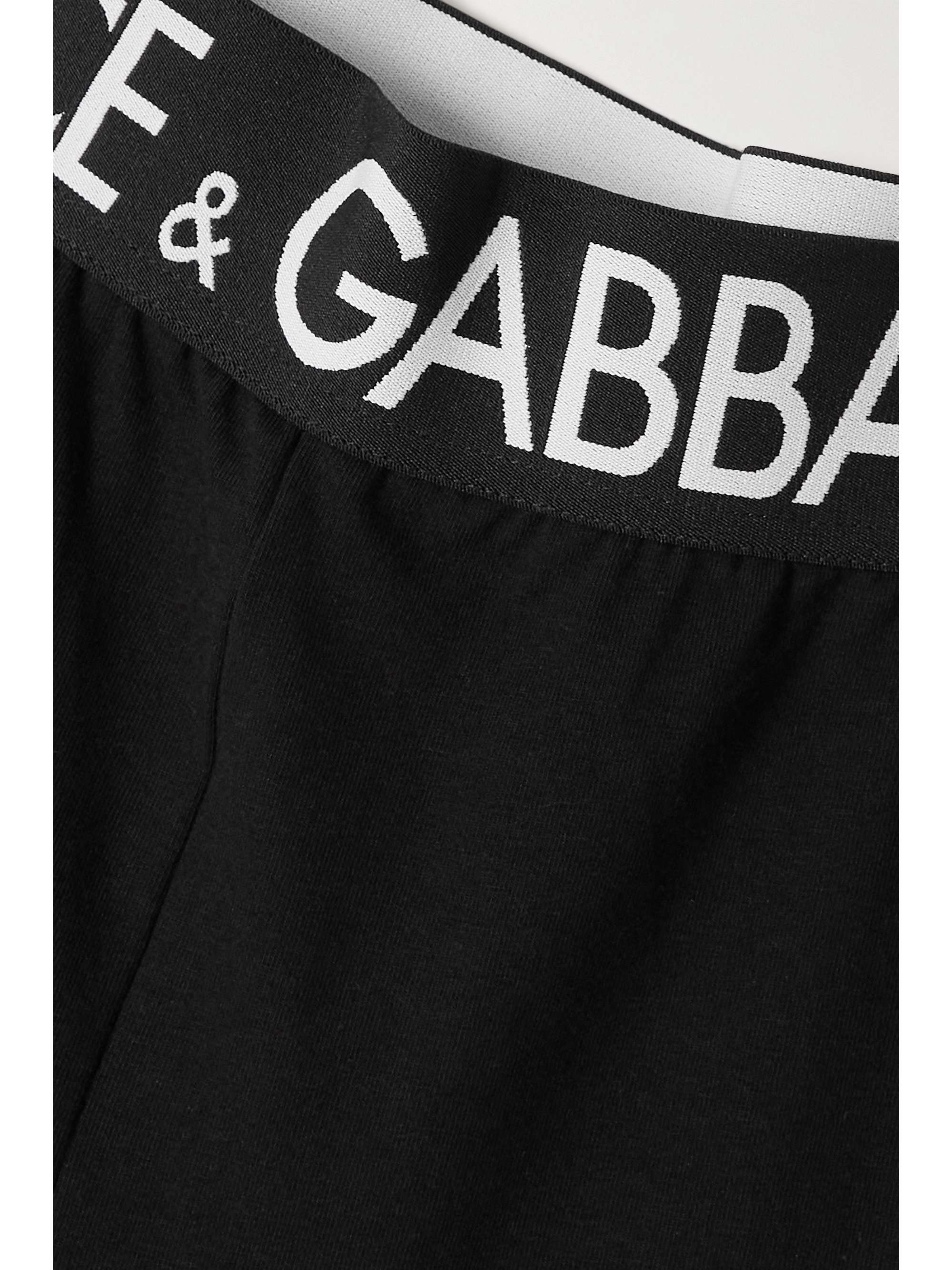 DOLCE&GABBANA Leggings aus Jersey aus Stretch-Baumwolle