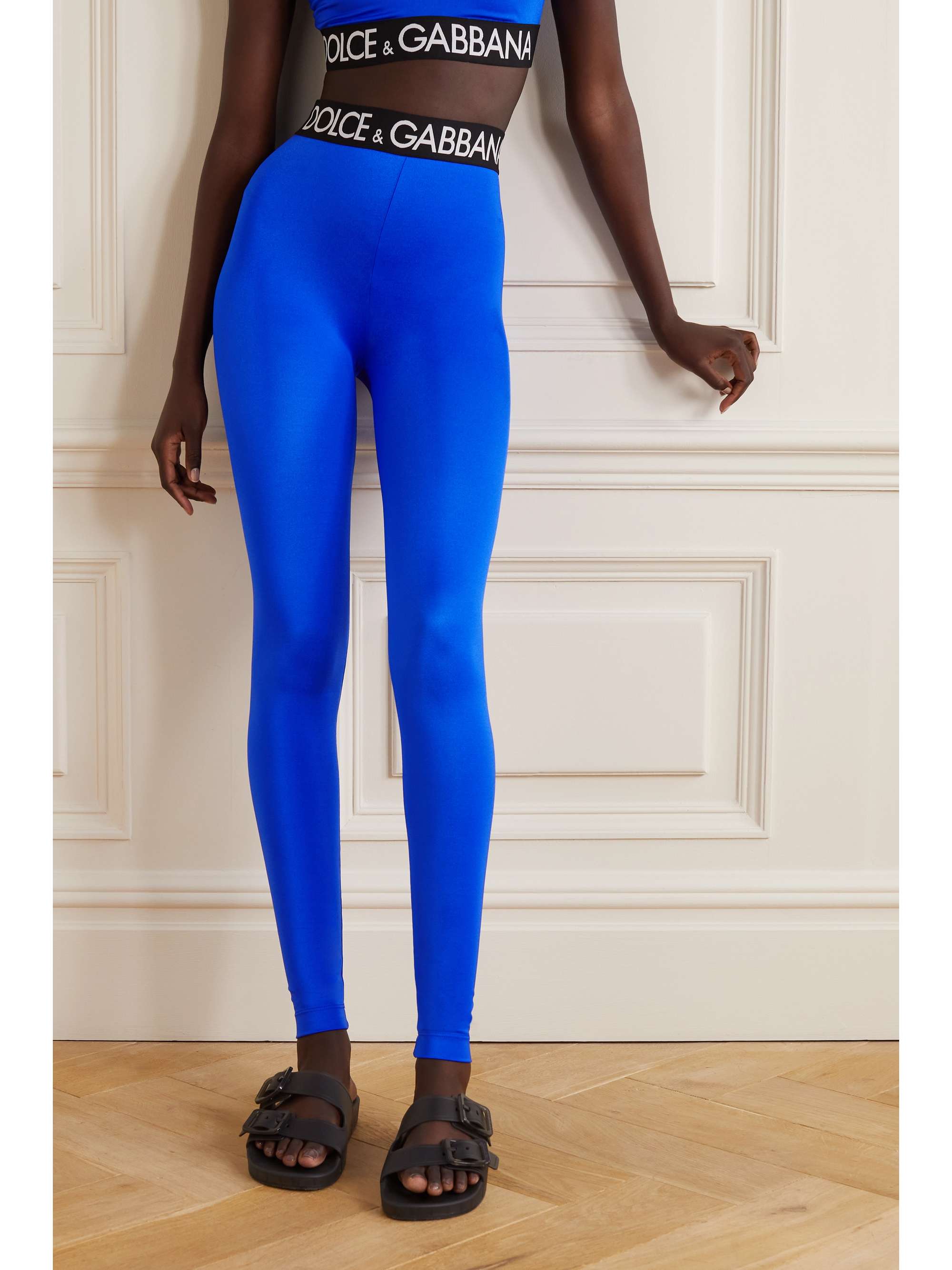 DOLCE&GABBANA Pop stretch-jersey leggings
