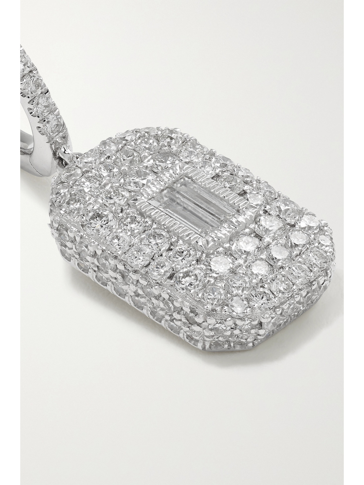 Shay 18-karat White Gold Diamond Earrings In White Gold