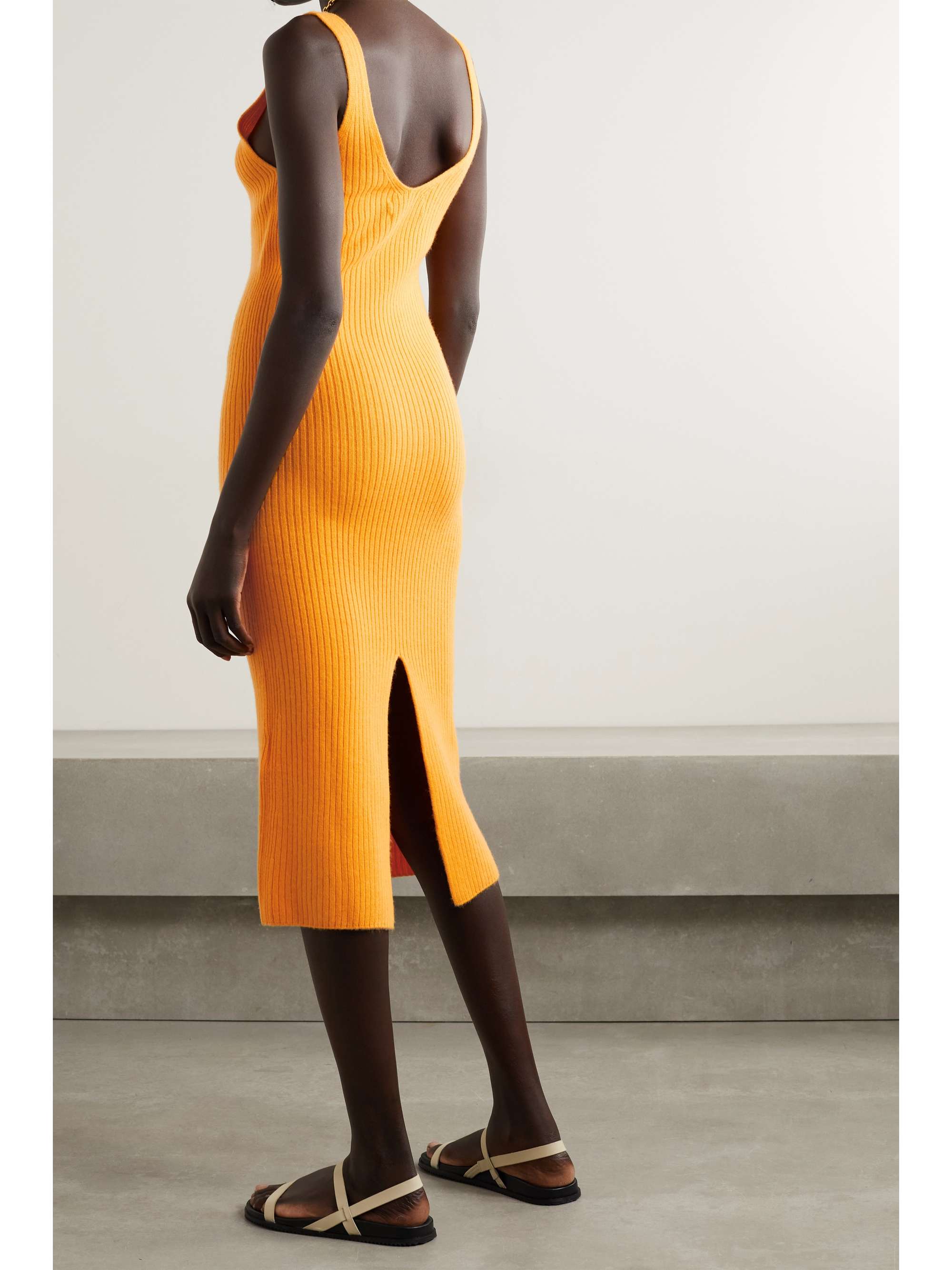 NET SUSTAIN Ina ribbed organic cashmere 