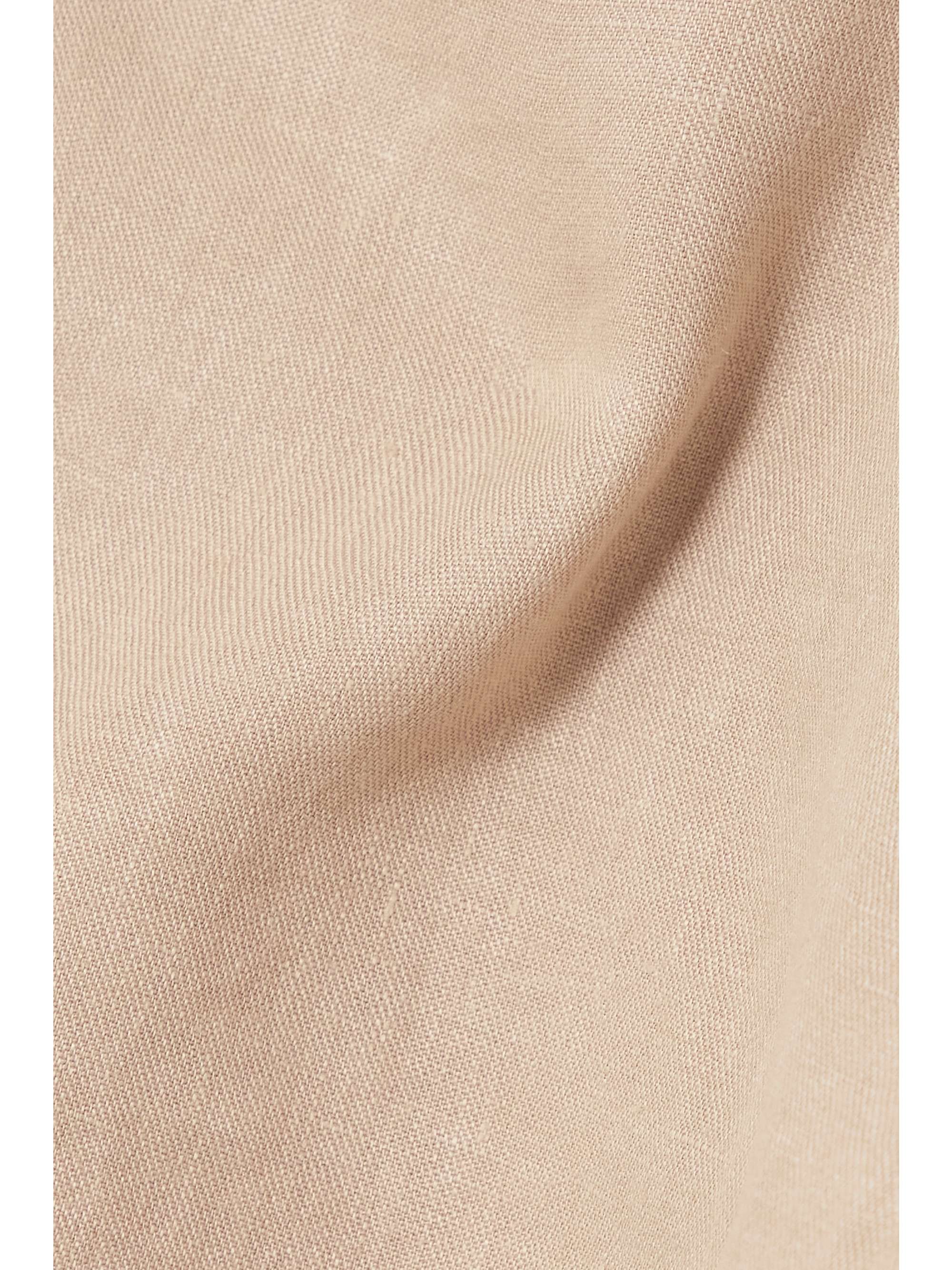 ANINE BING Rose linen camisole