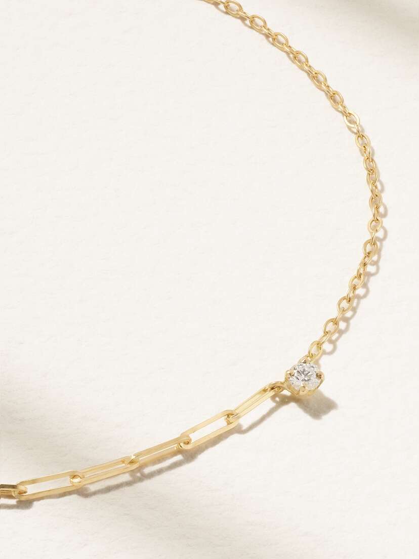 Yvonne Léon 18-karat Gold Diamond Necklace