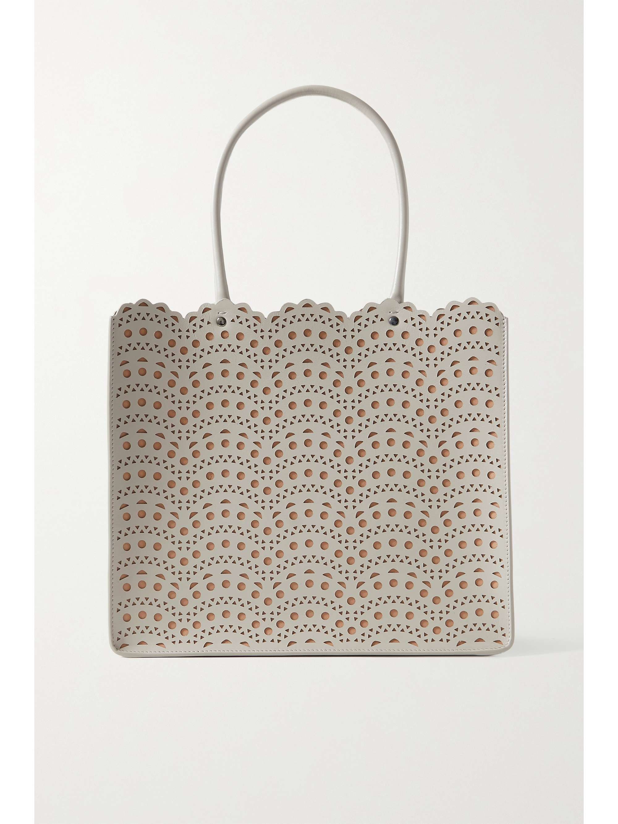 ALAÏA Garance 28 medium laser-cut leather tote | NET-A-PORTER