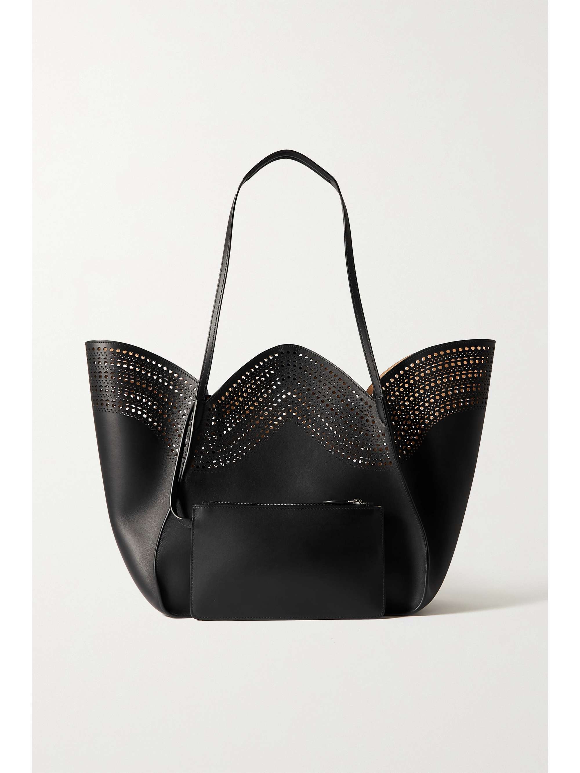 ALAÏA Sac à main en cuir découpé au laser Lili 24 Medium