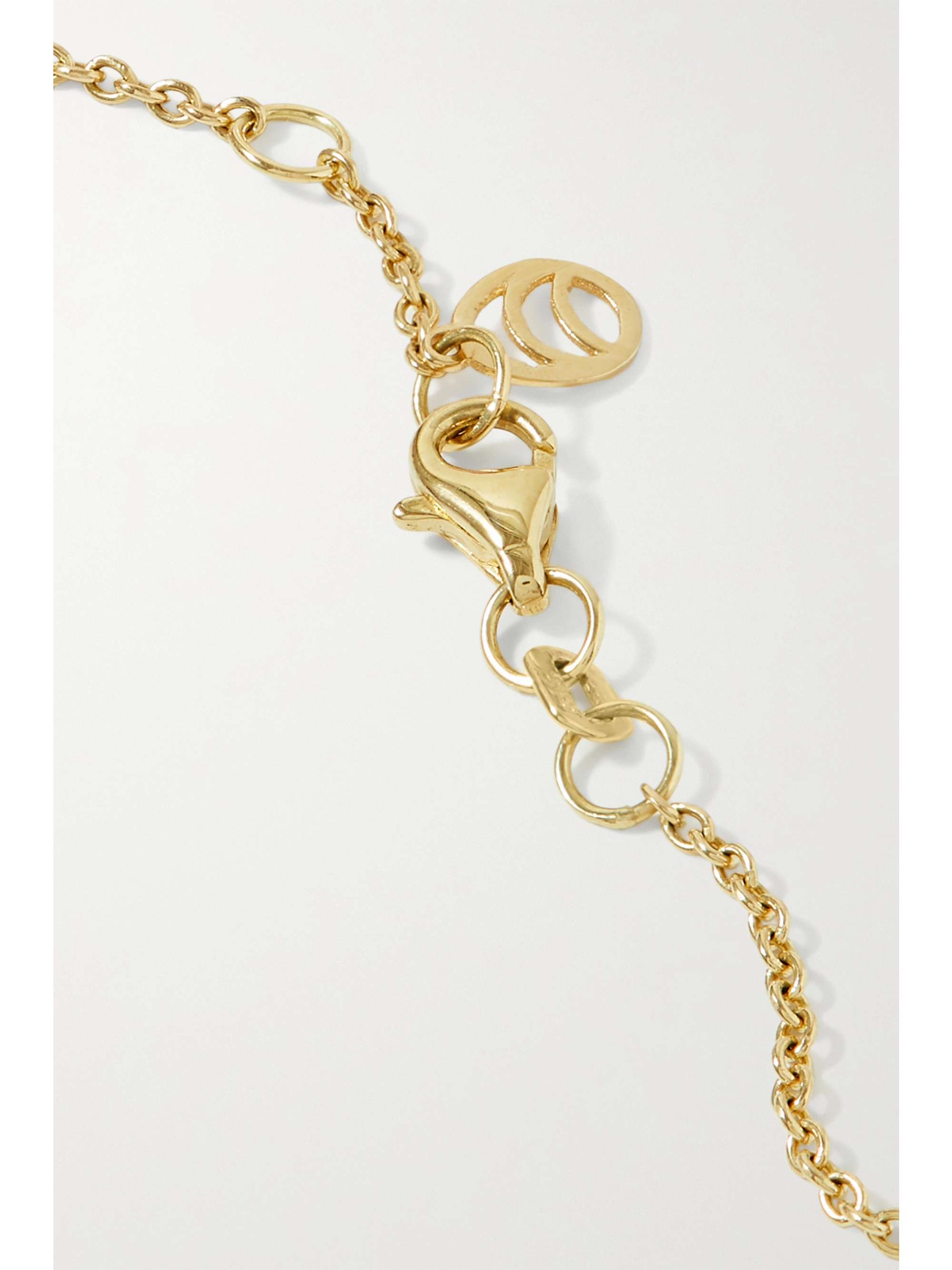 CHARMS COMPANY Les Bonbons 14K 黄金、珍珠、珠饰项链