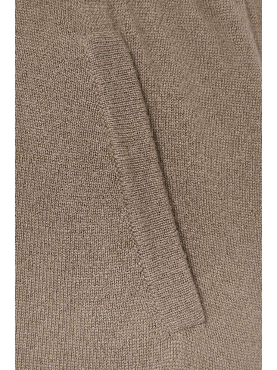 allude cashmere track pants