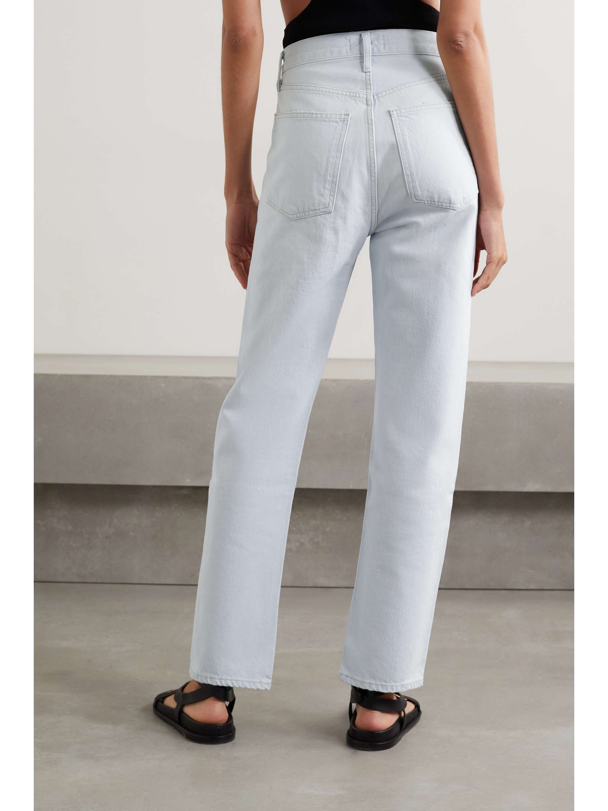 90s Pinch Waist high-rise straight-leg 