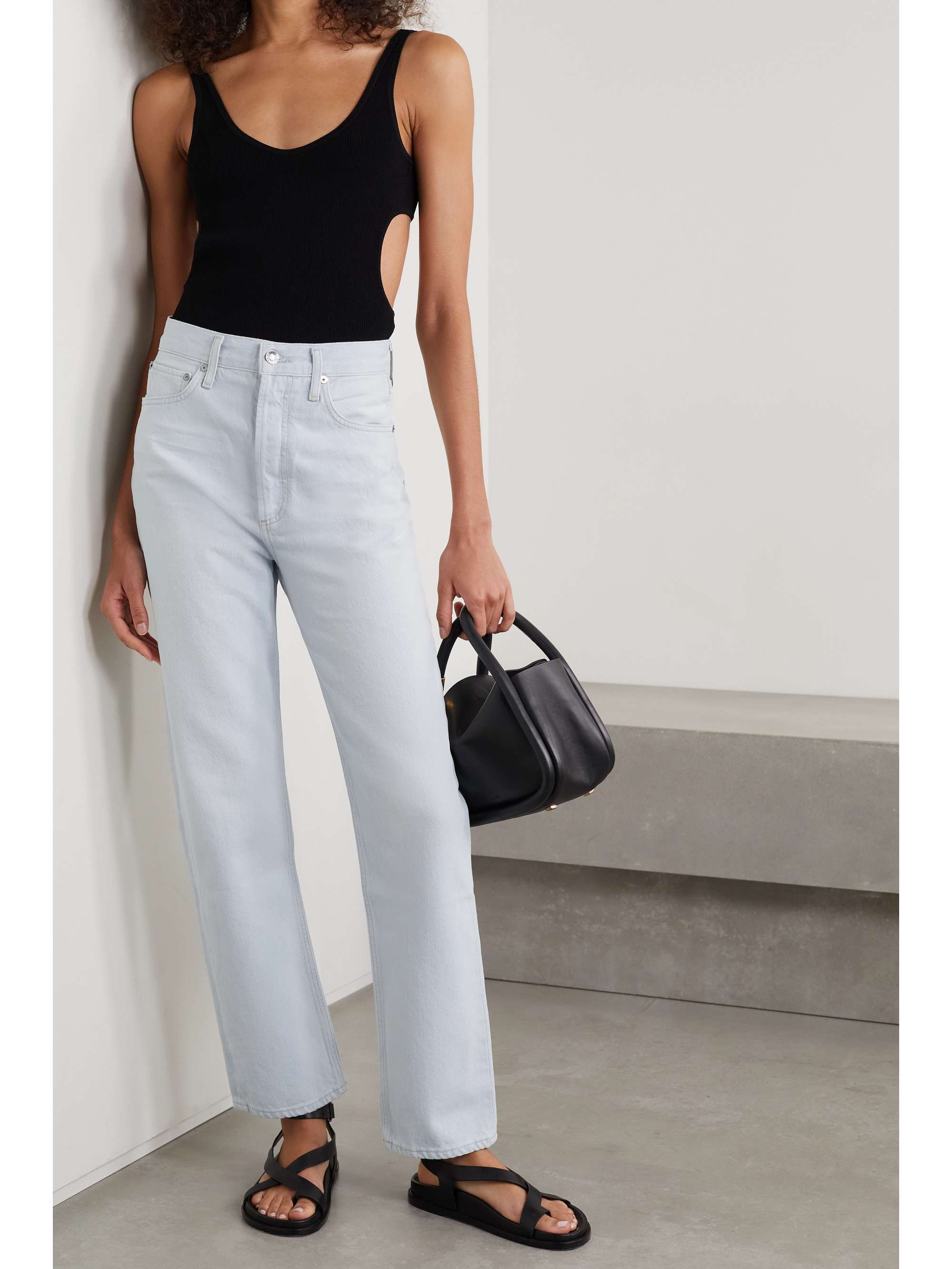agolde wide leg jeans