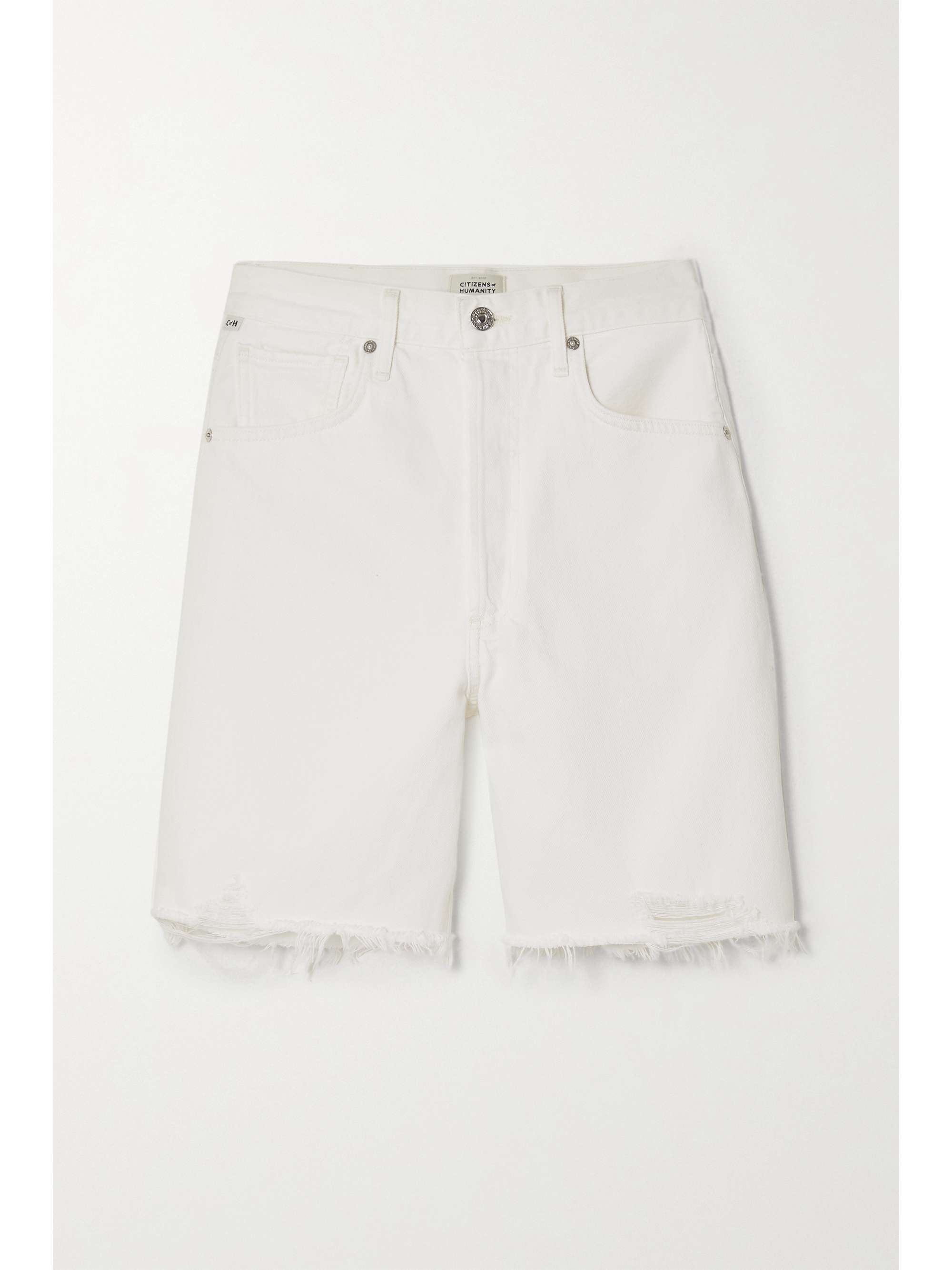 Camilla frayed denim shorts | CITIZENS 