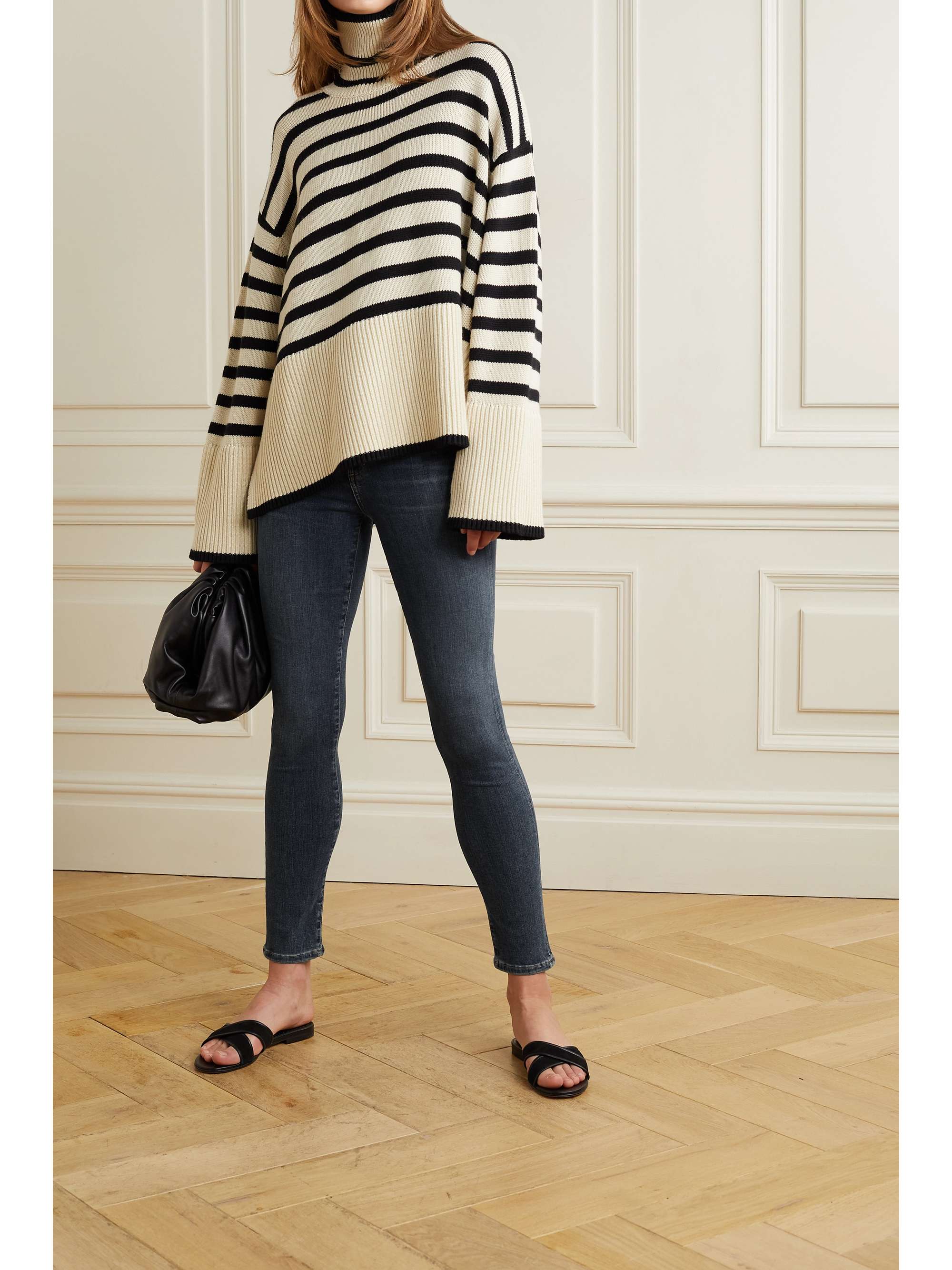 Dark denim Rocket mid-rise skinny jeans 