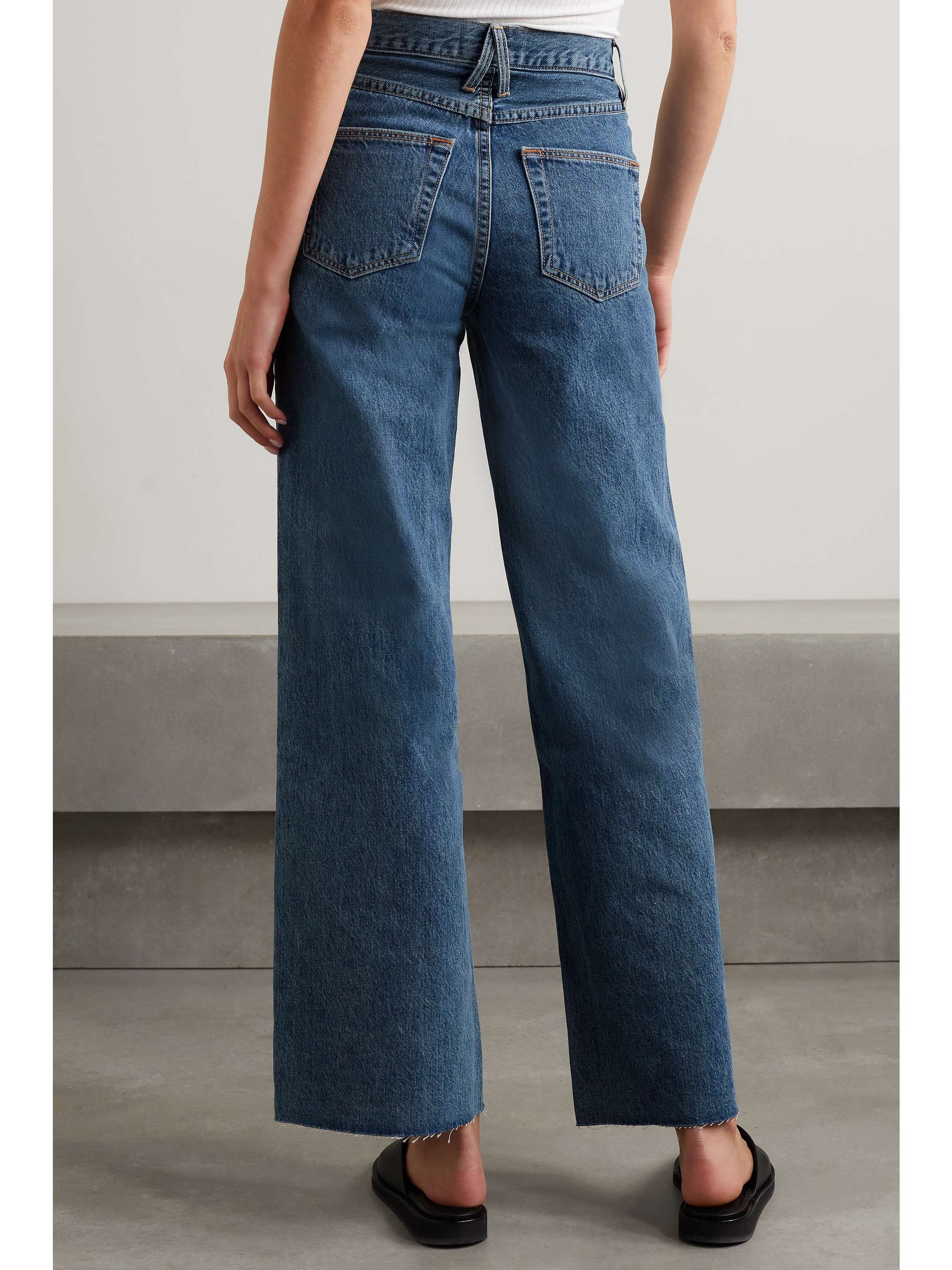 high-rise wide-leg jeans | SLVRLAKE 