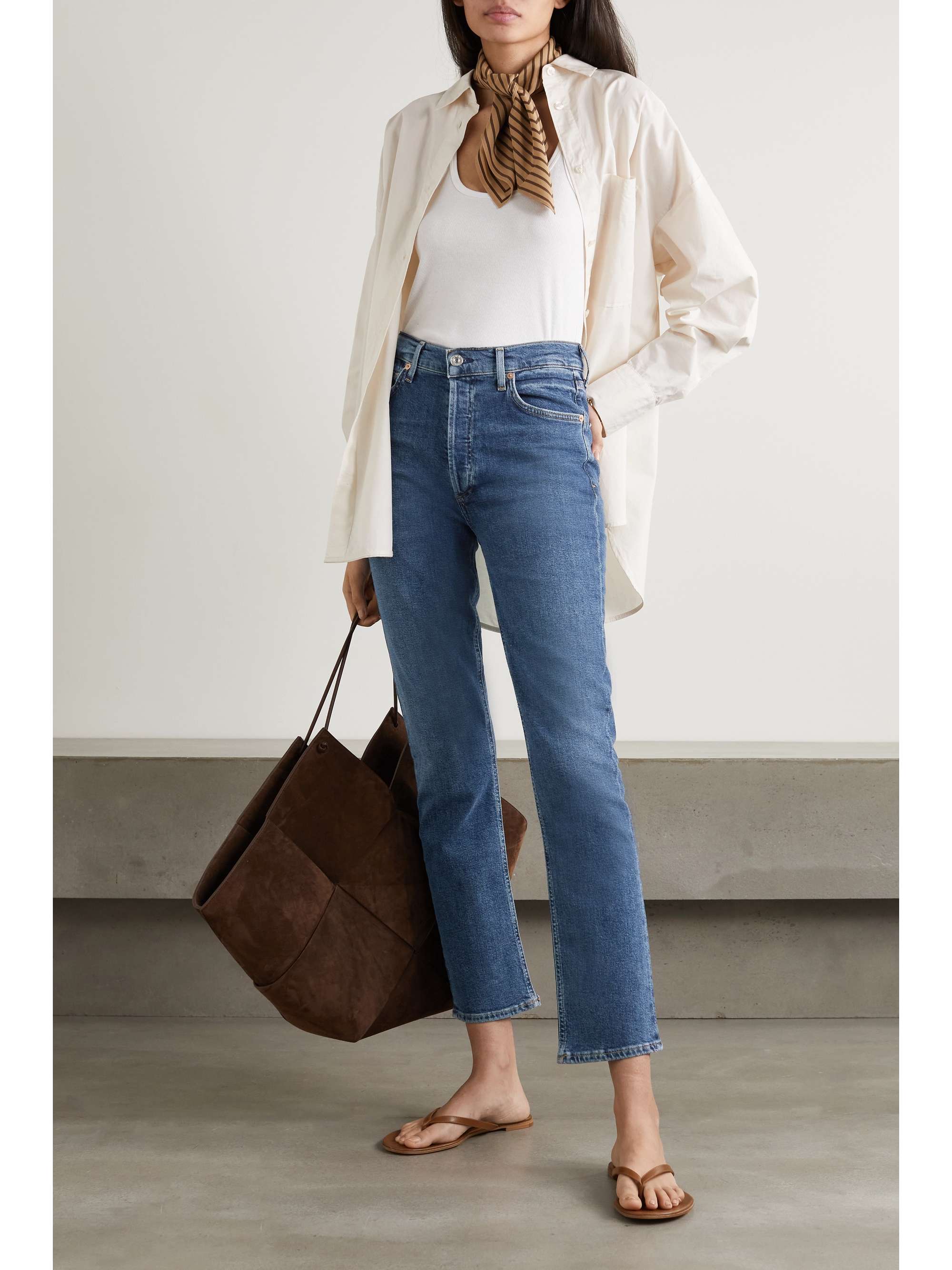 CITIZENS OF HUMANITY Charlotte high-rise straight-leg jeans | NET-A-PORTER