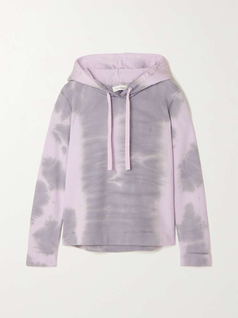 Ninety Percent + Net Sustain Tie-dyed Organic Cotton-jersey Hoodie - x large
