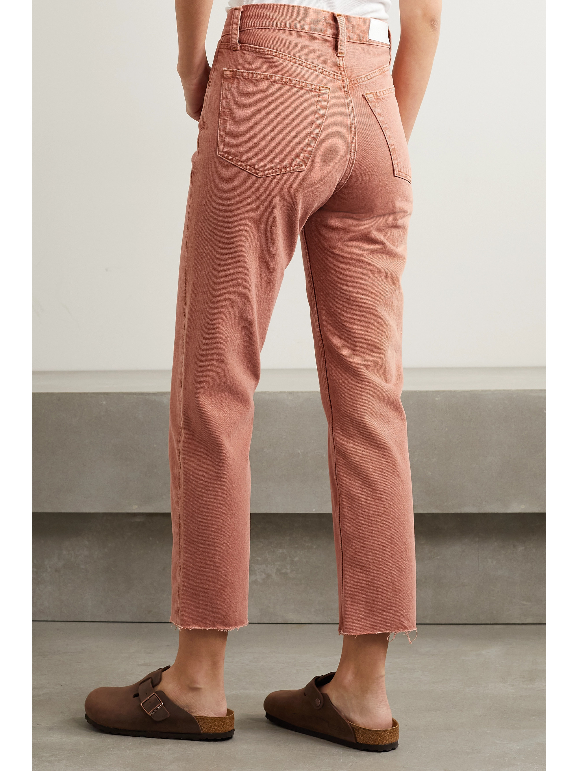 RE/DONE 70s High Rise Stove Pipe straight-leg jeans