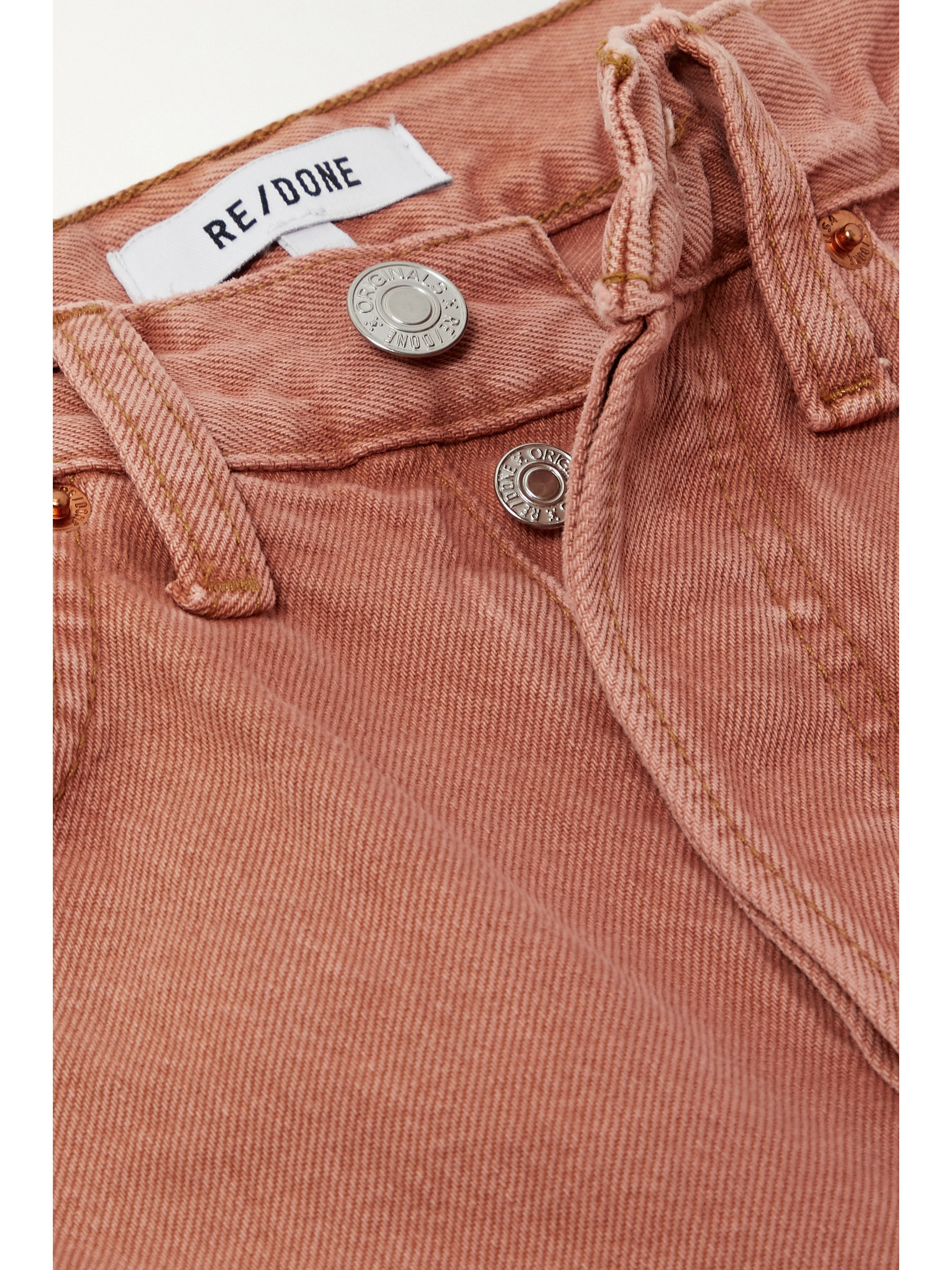 RE/DONE 70s High Rise Stove Pipe straight-leg jeans