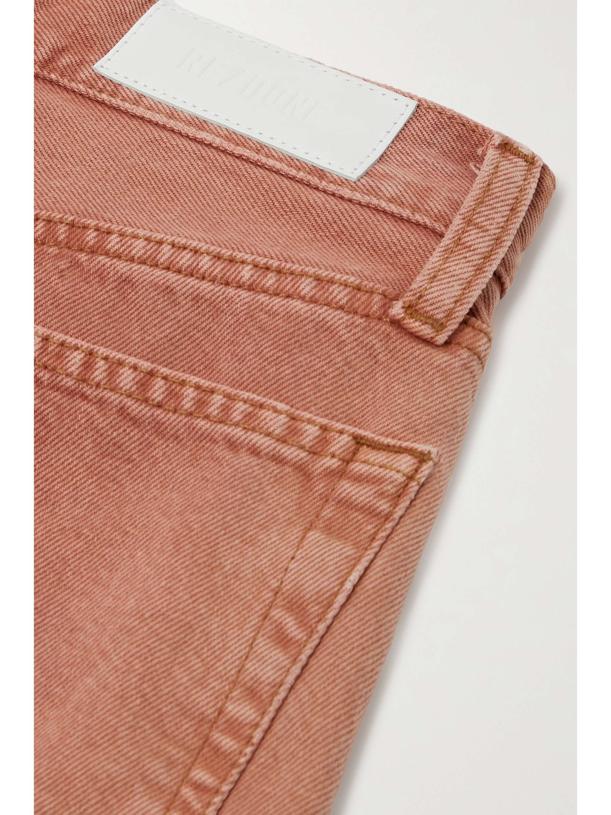RE/DONE 70s High Rise Stove Pipe straight-leg jeans | NET-A RE/DONE 70s High Rise Stove Pipe straight-leg jeans | NET-A