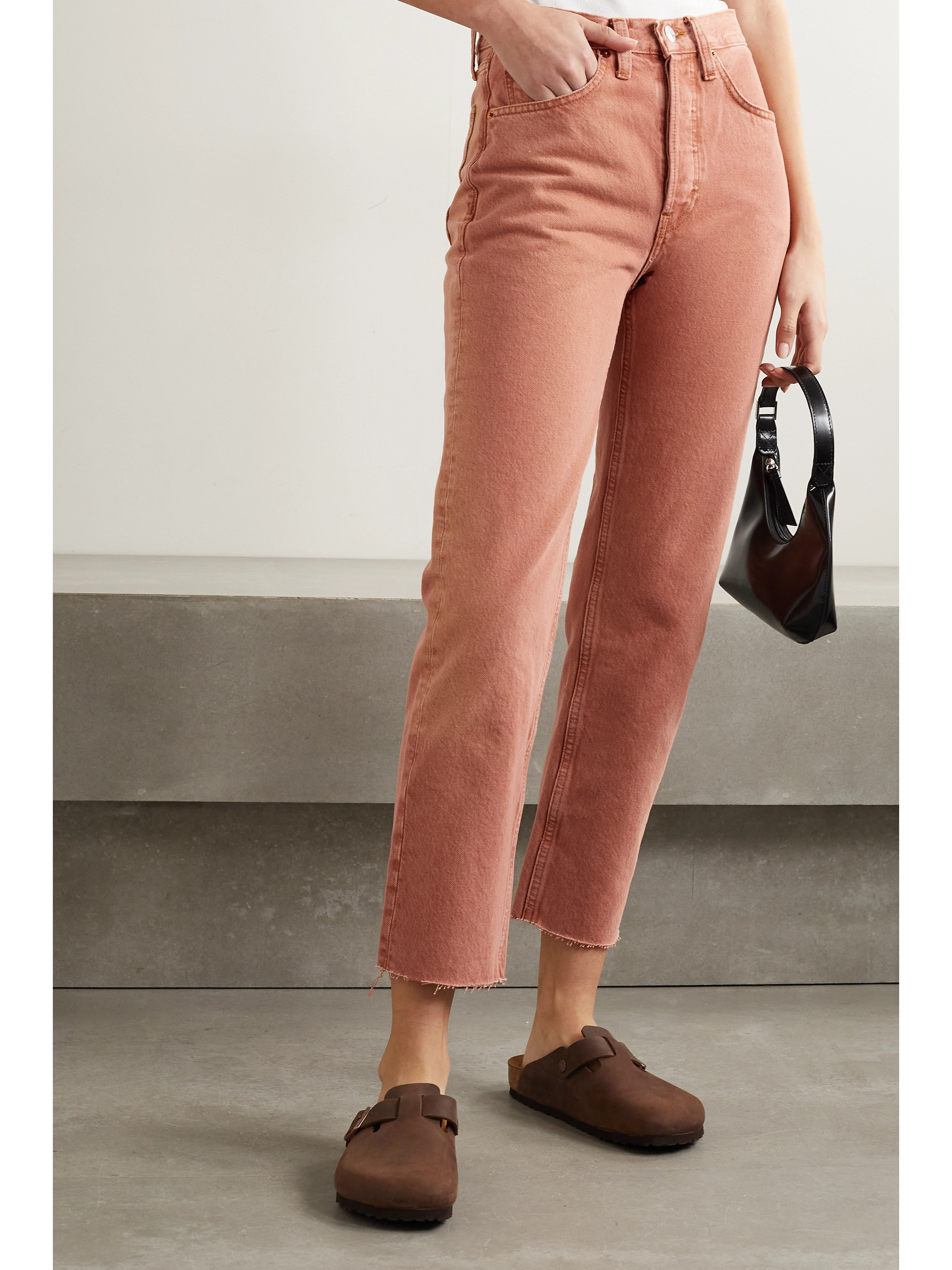 RE/DONE 70s High Rise Stove Pipe straight-leg jeans