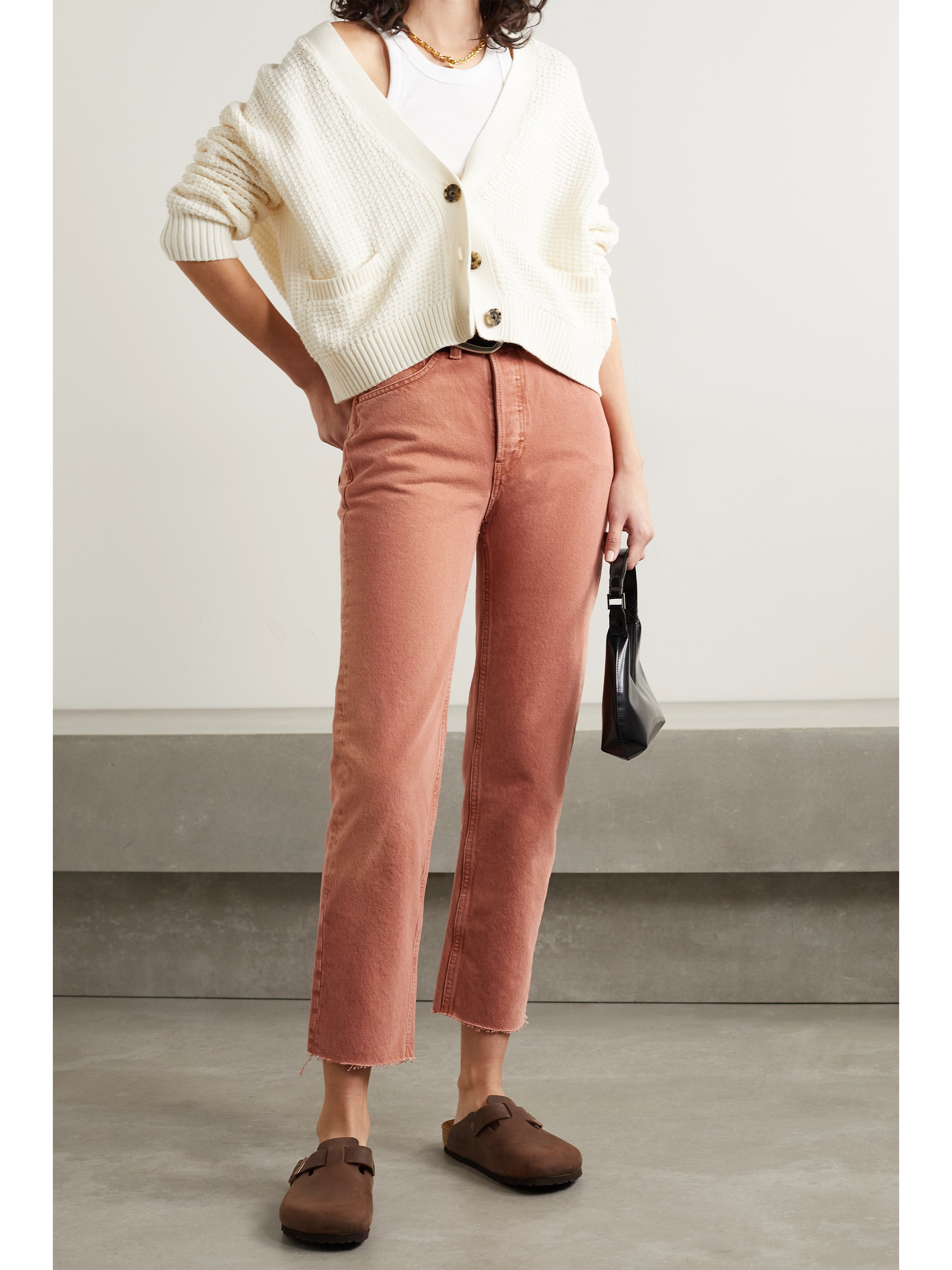 RE/DONE 70s High Rise Stove Pipe straight-leg jeans