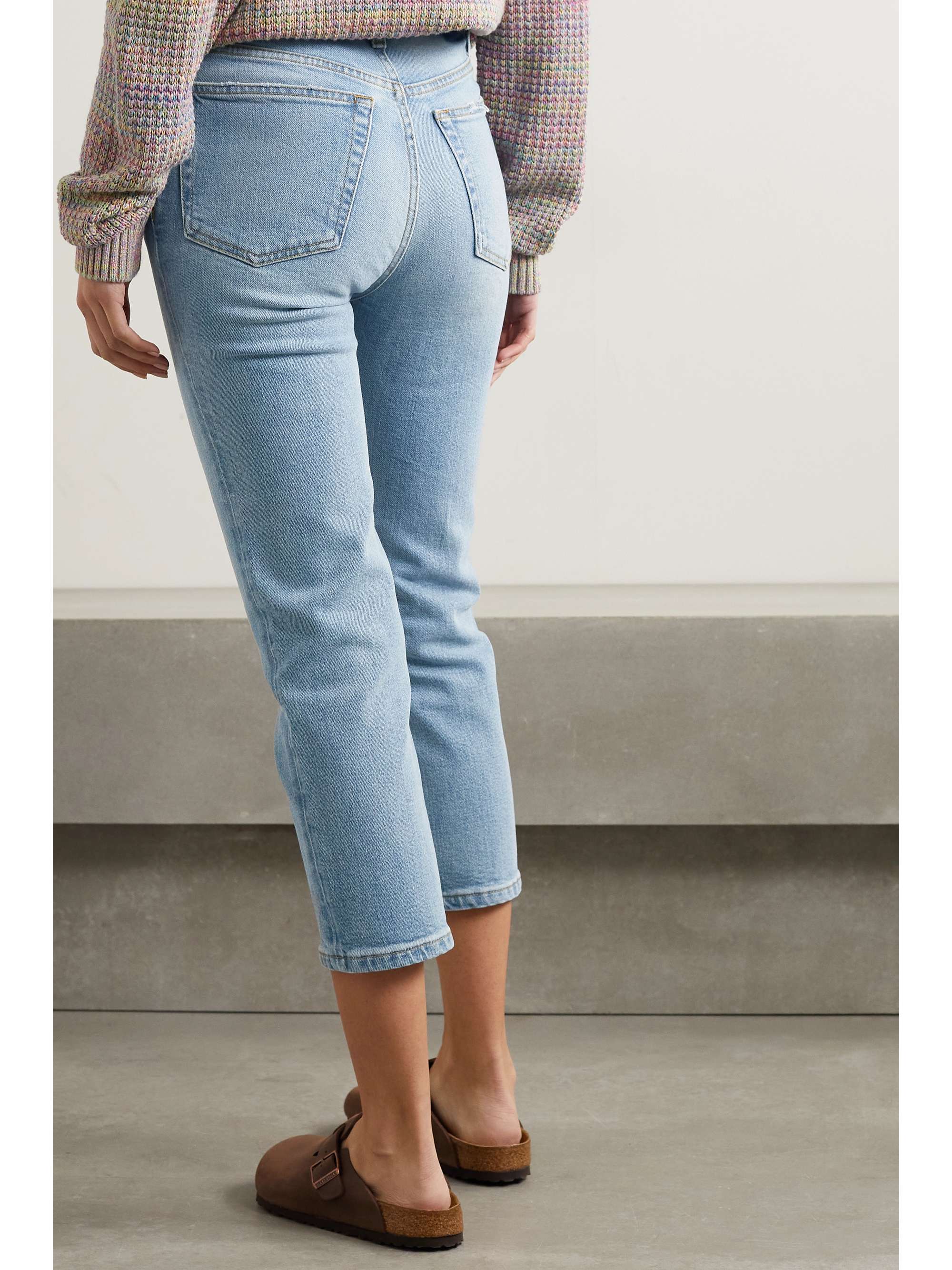 High-Rise Extra Crop skinny jeans 