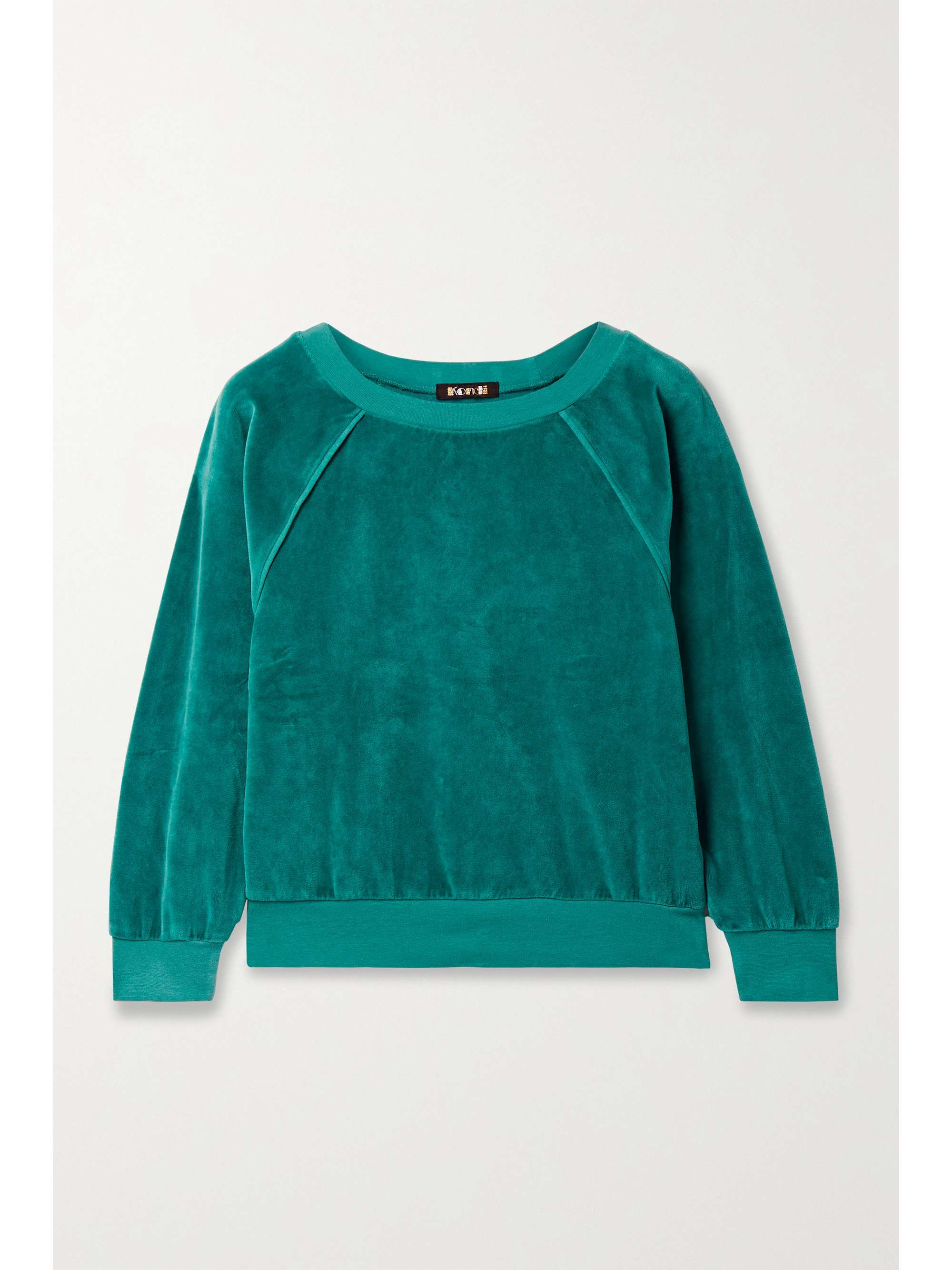 velour sweatshirt