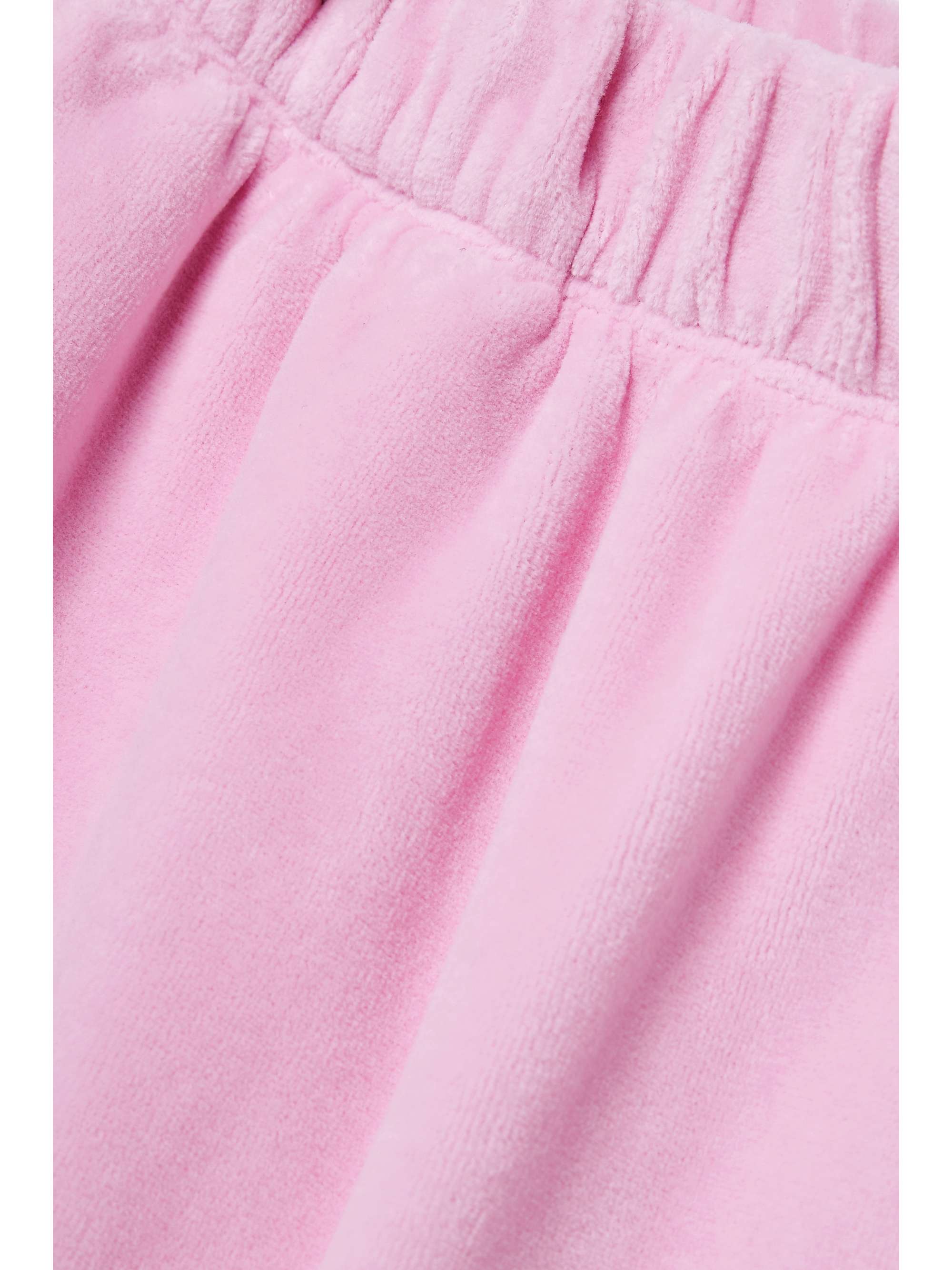 SUZIE KONDI Cotton-blend velour shorts