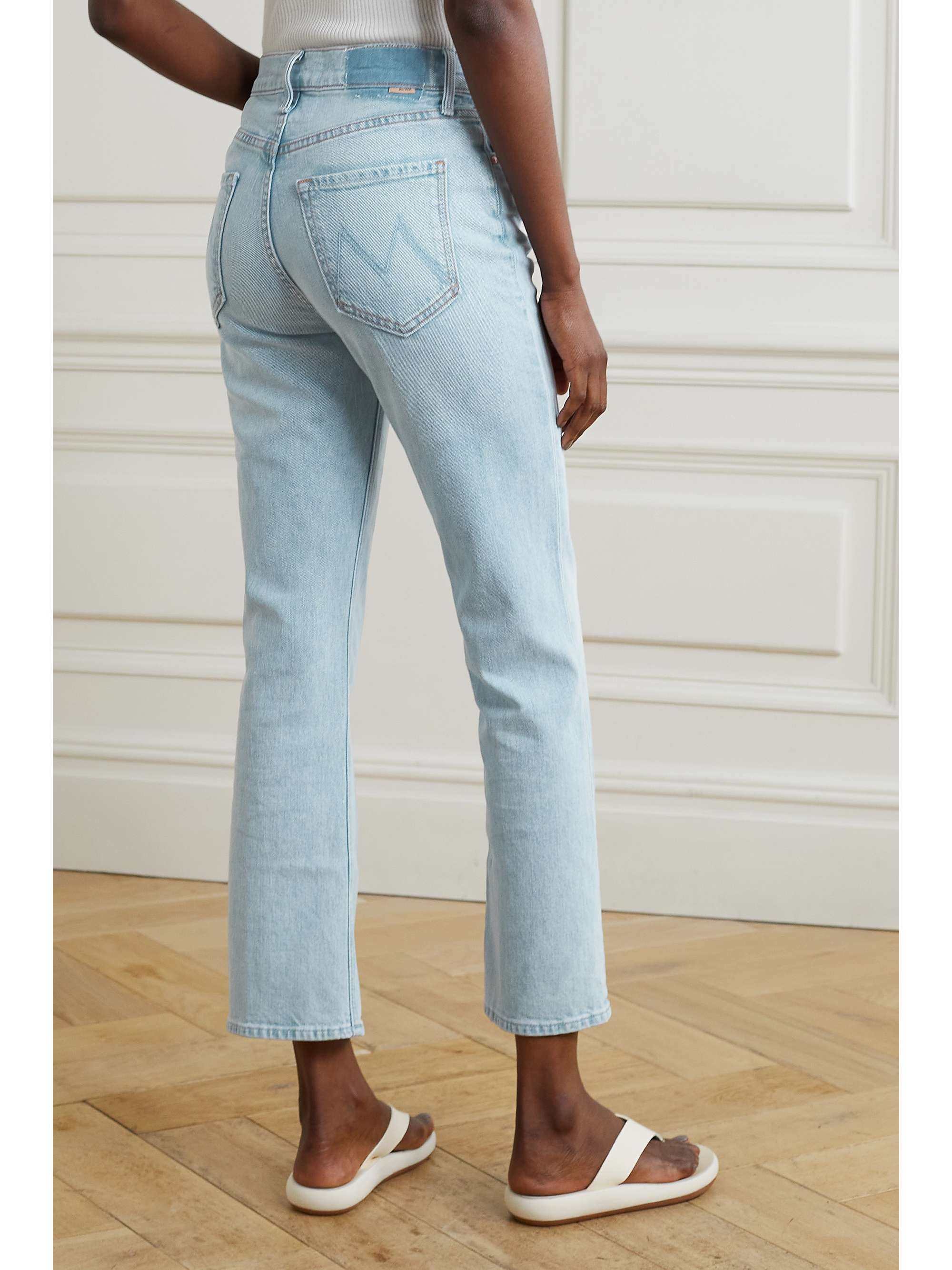 Light denim The Tripper Ankle Fray high 