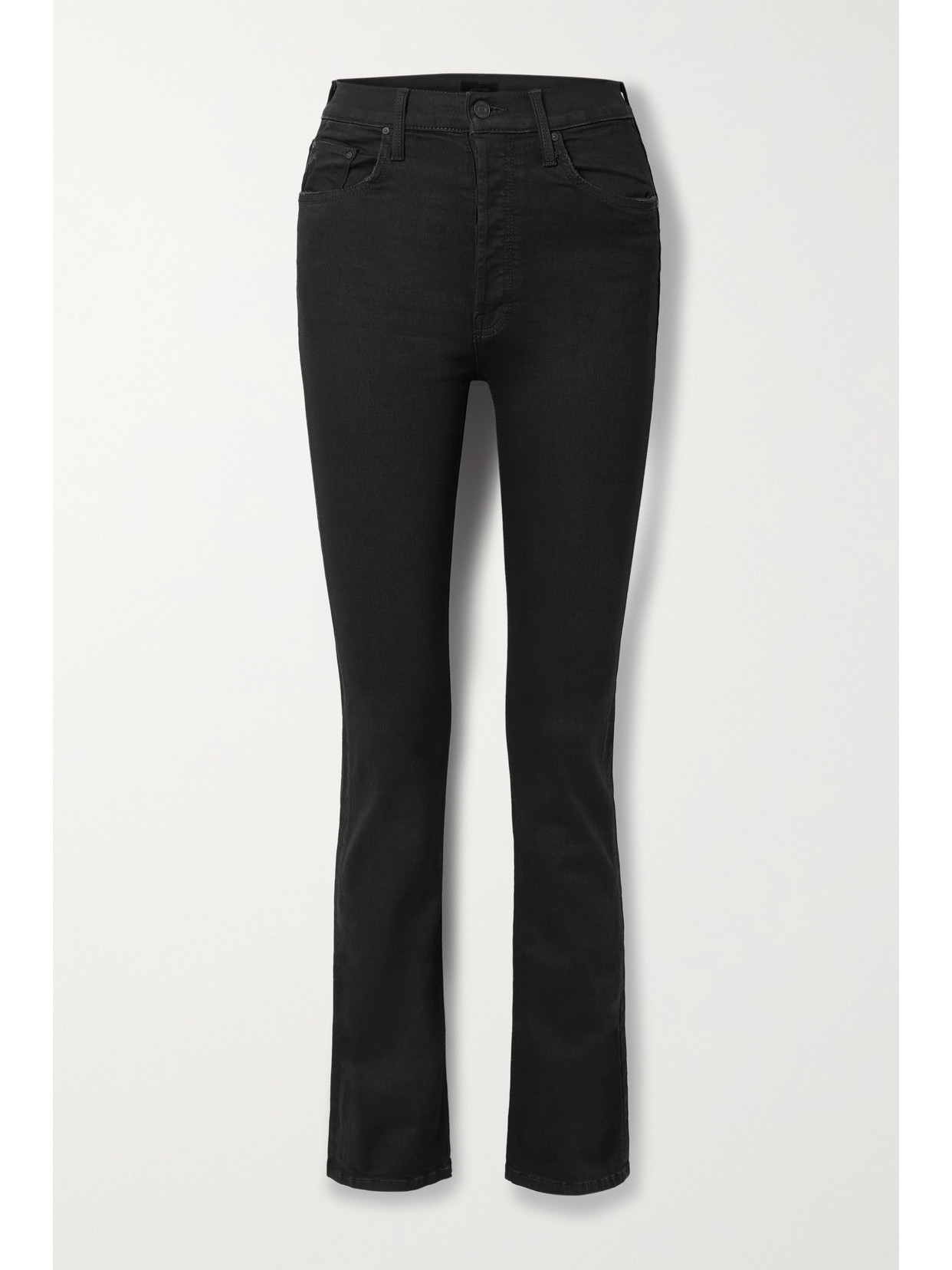 MOTHER THE TRIPPER SNEAK HIGH-RISE STRAIGHT-LEG JEANS