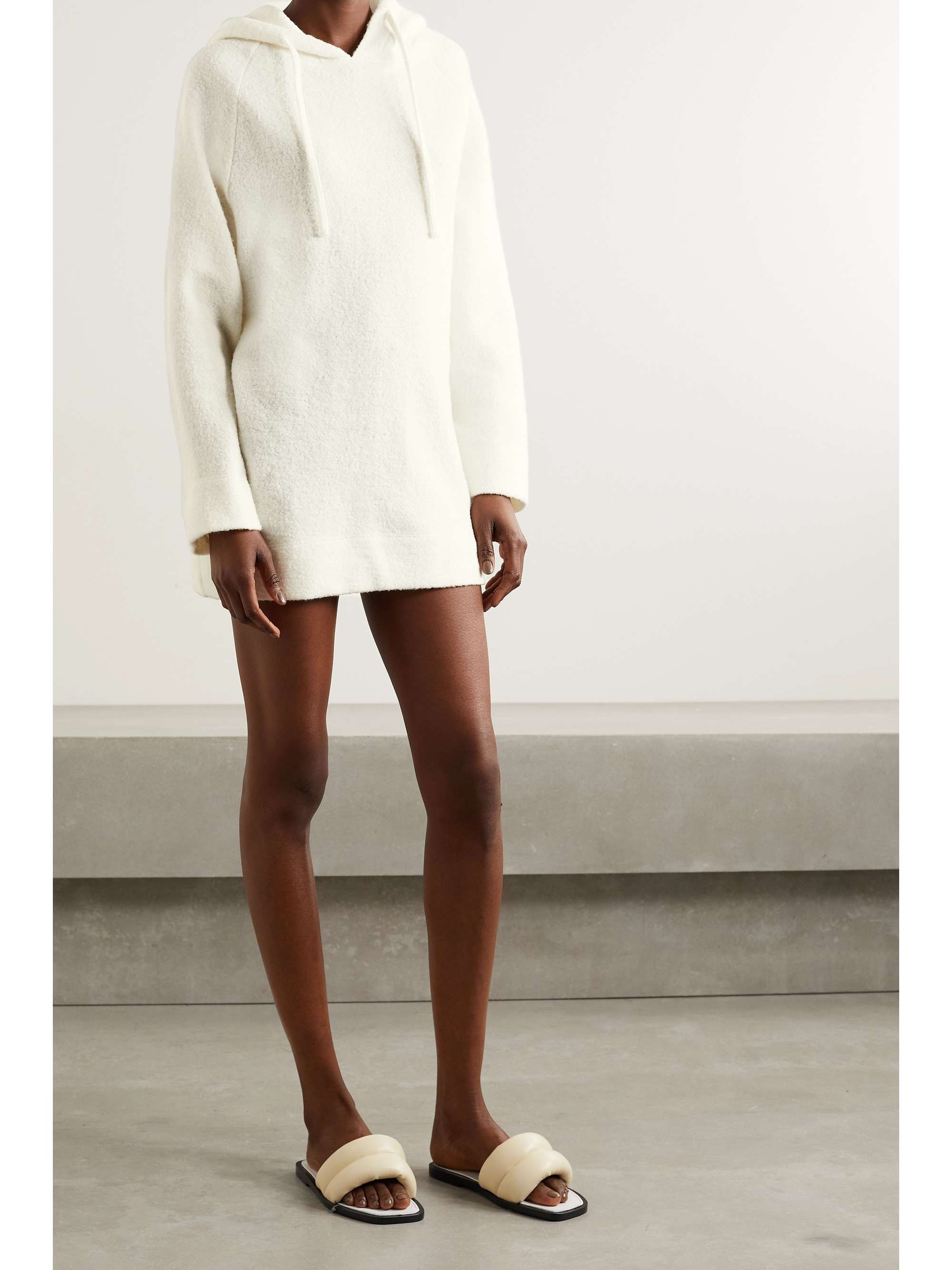 LESET Bella oversized wool-blend hoodie