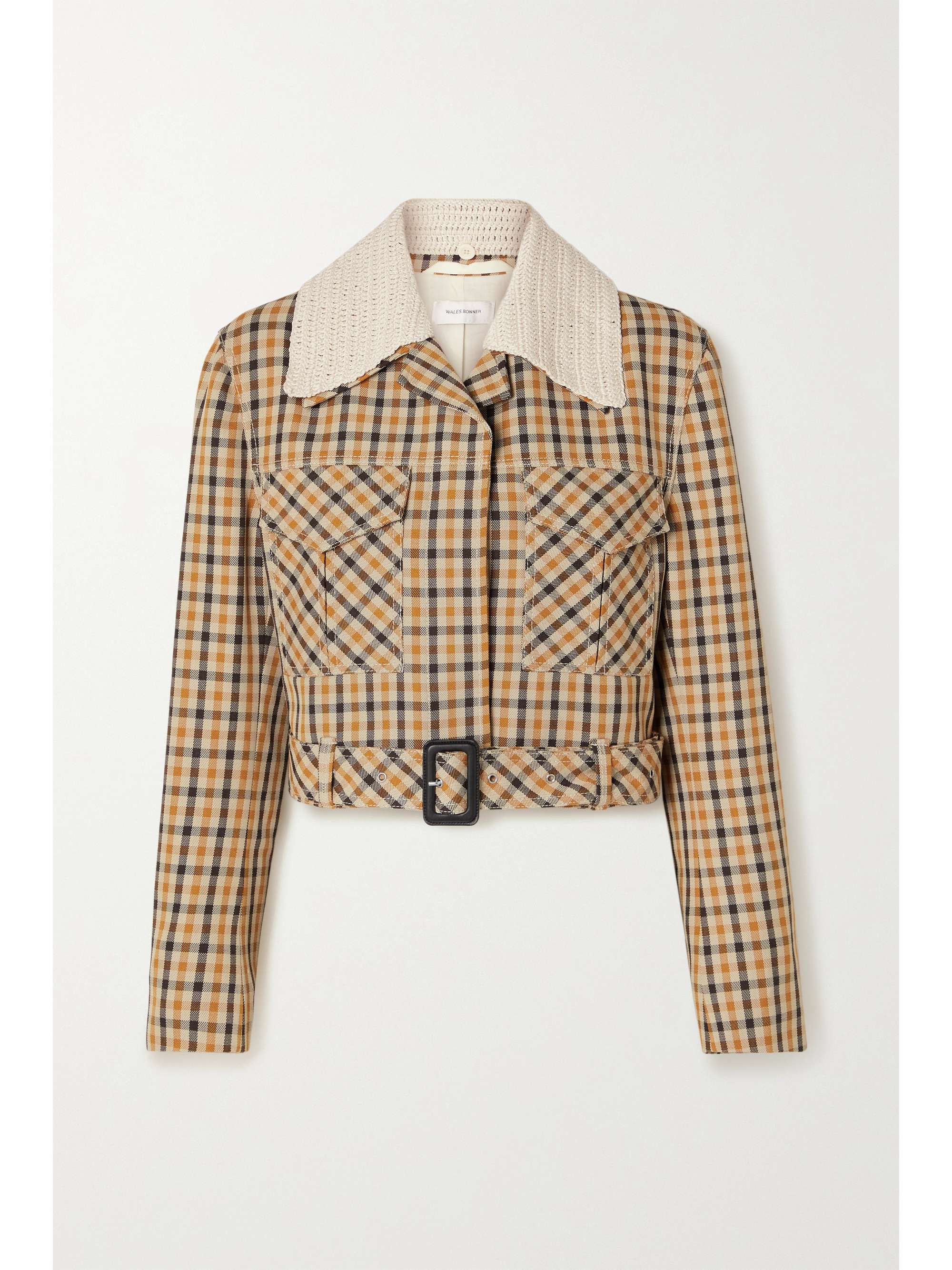 cropped smart jacket