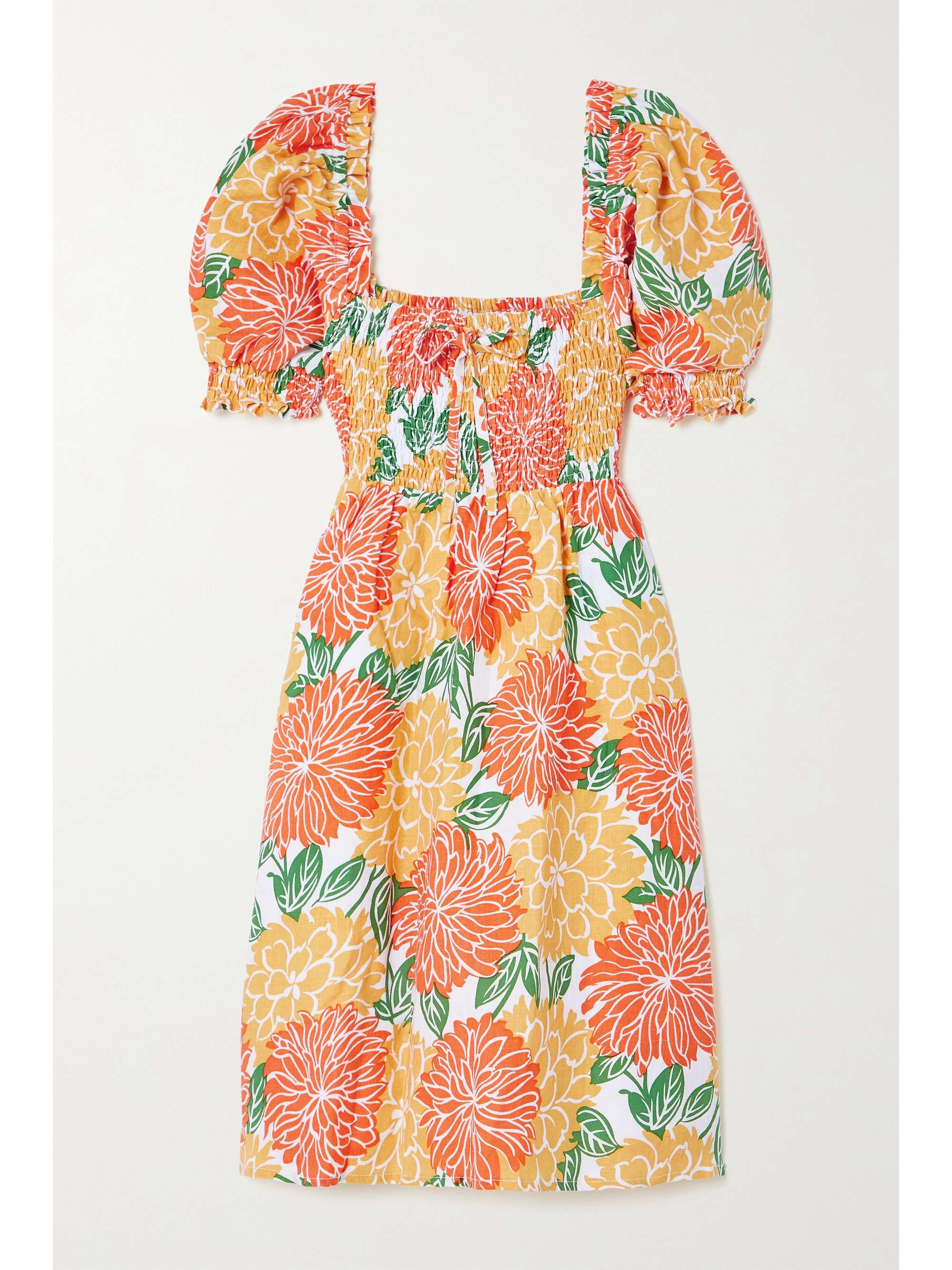 Faithfull the brand linen dress Clearance